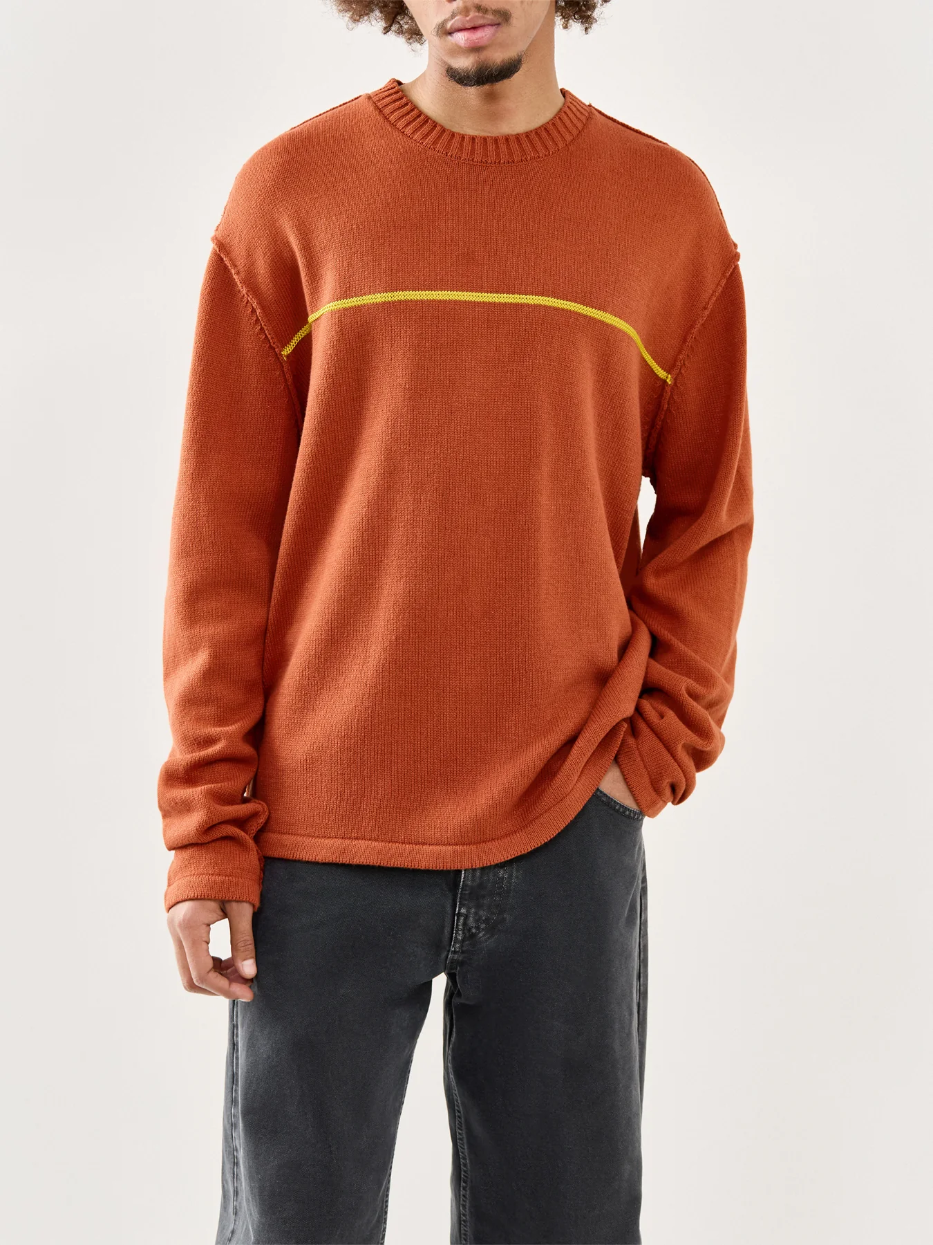 Mercury Crew Knit Orange - Image 4