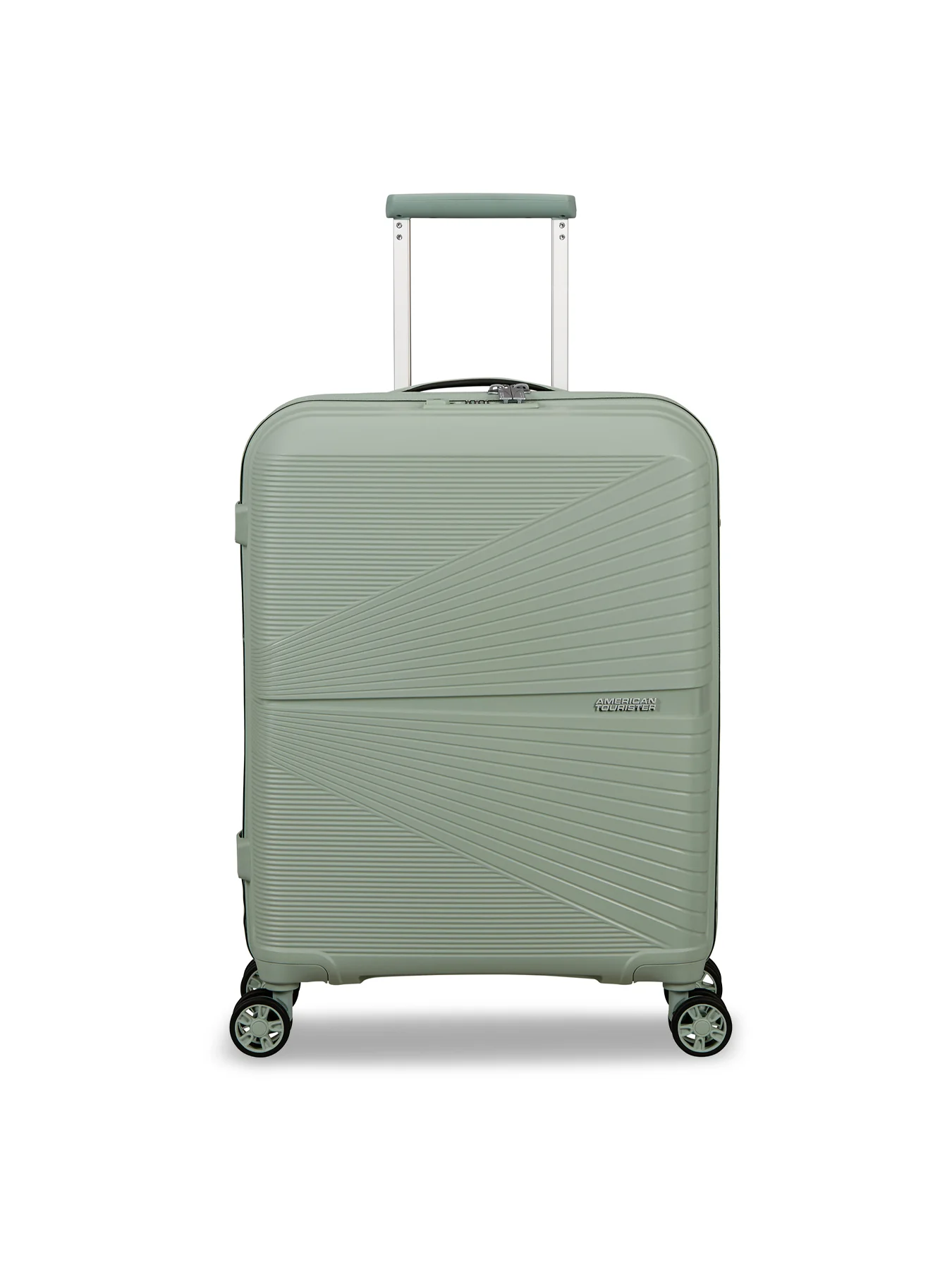 Airconic Cabin Luggage Suitcase 55cm Green