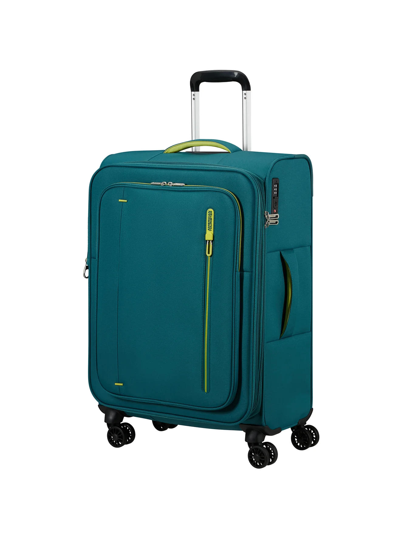 Cloudrider Medium Expandable Spinner Suitcase 44cm Misty Teal - Image 3