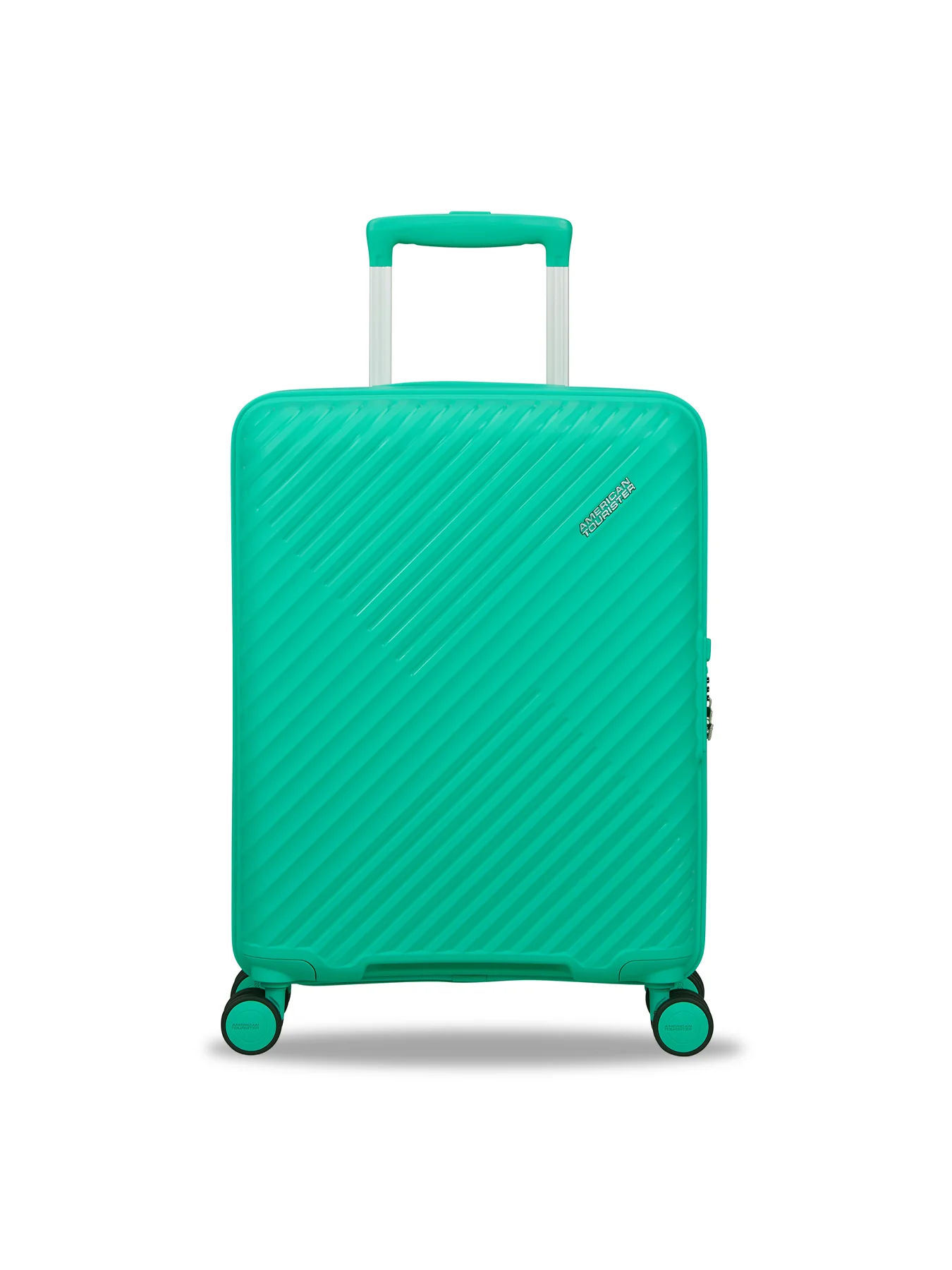 Diablast 55cm Cabin Spinner Suitcase Cyber Aqua - Image 2