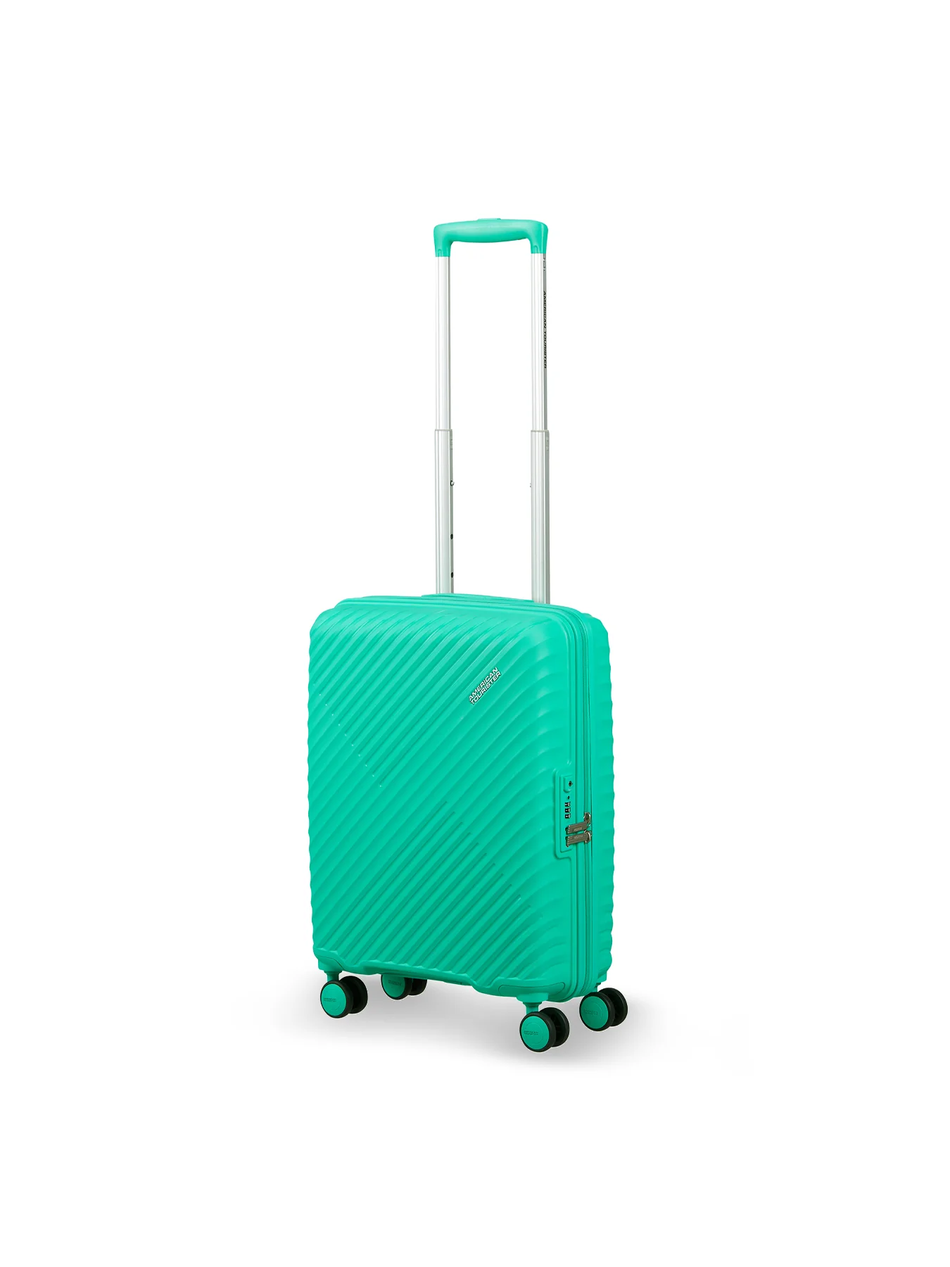 Diablast 68cm Expandable Spinner Suitcase Cyber Aqua - Image 4