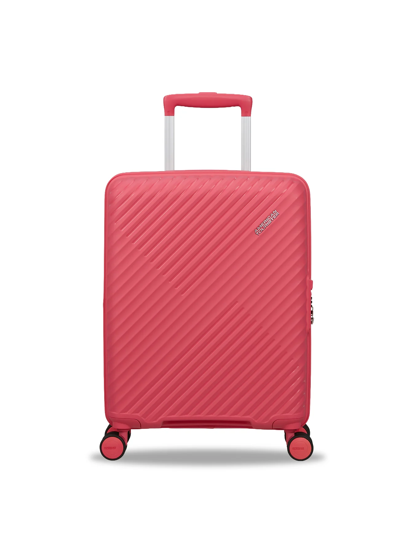 Diablast 68cm Expandable Spinner Suitcase Pink Glitch - Image 2
