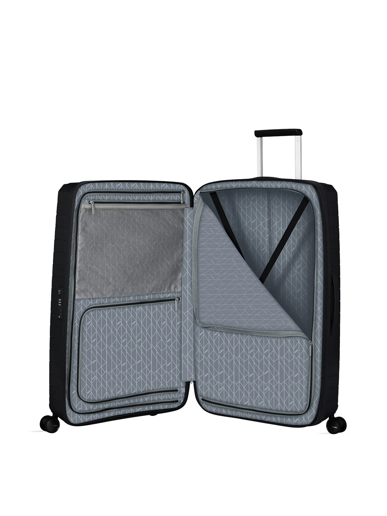 Large Spinner Suitcase Flash Black 78cm - Image 2