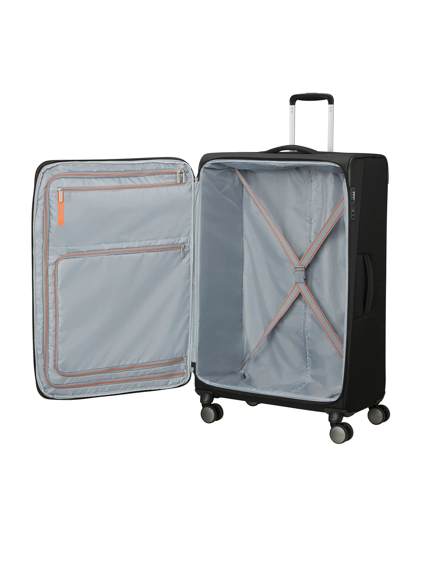 Wanderlite Large Suitcase Black 79cm - Image 3