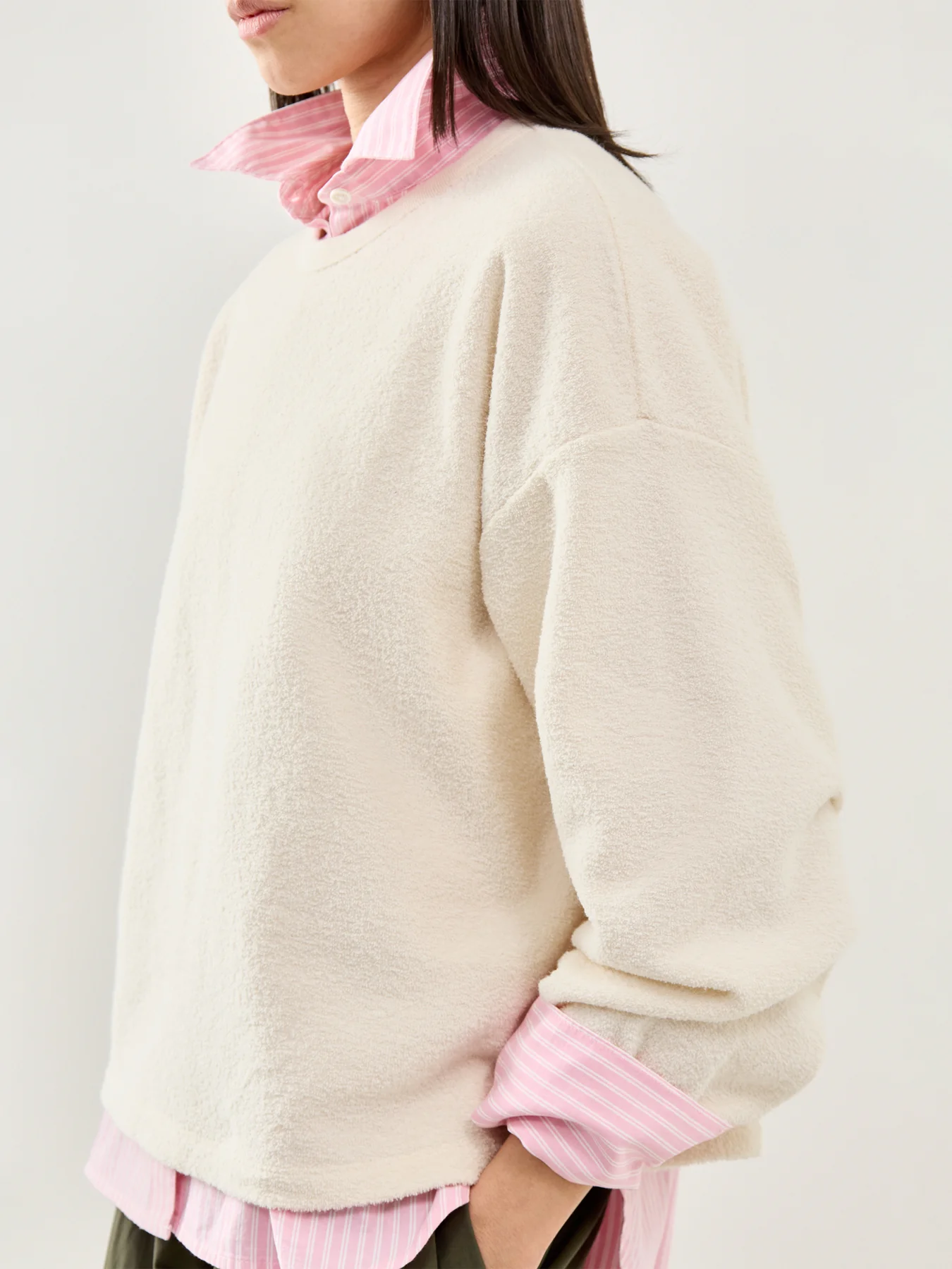 Boby Sweatshirt Cream - Image 3