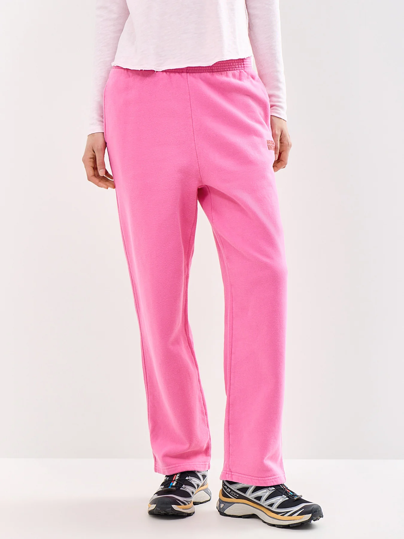 Plizzy Sweatpants Pink - Image 4