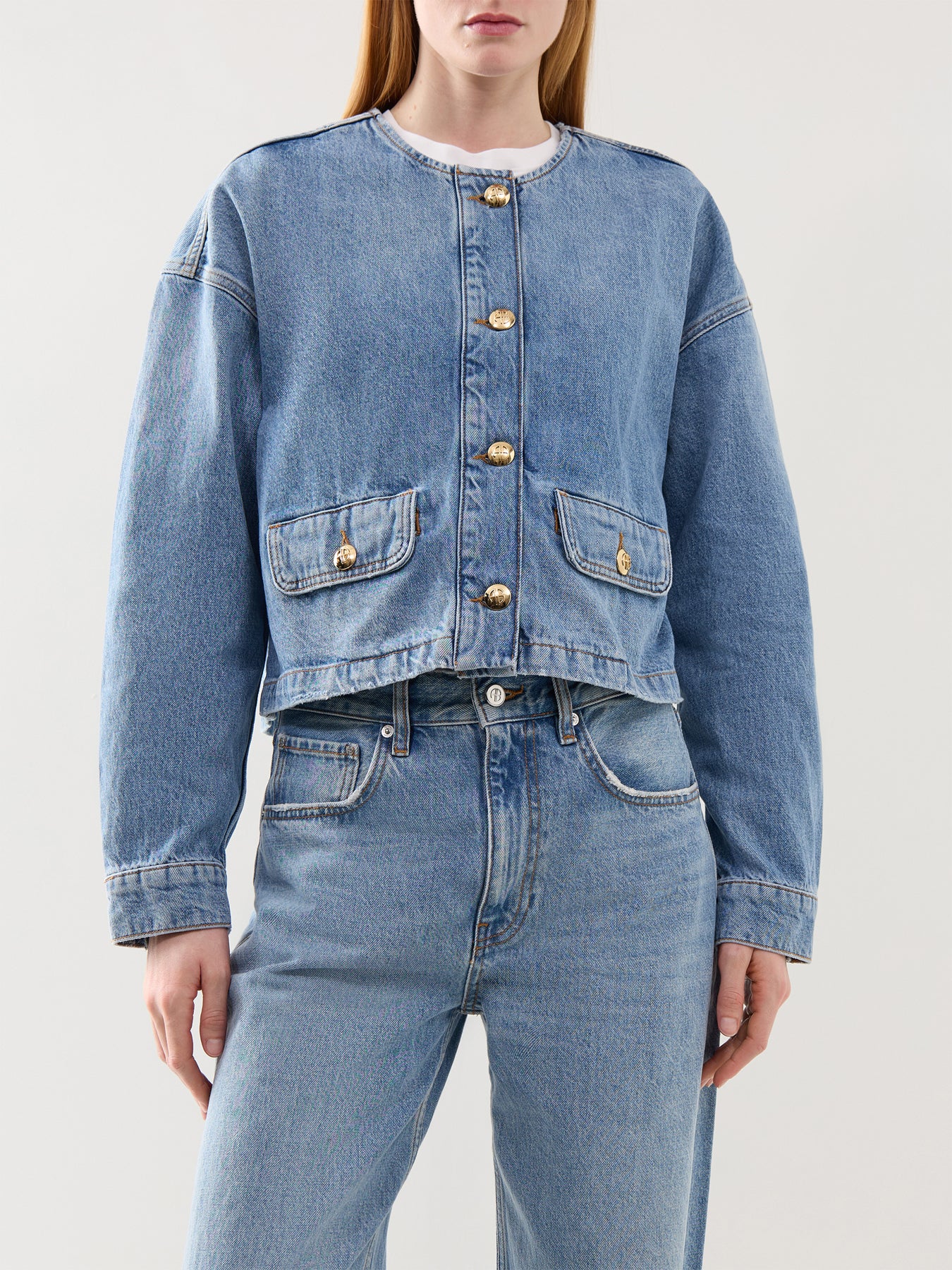 Blanche Jacket Blue - Image 4