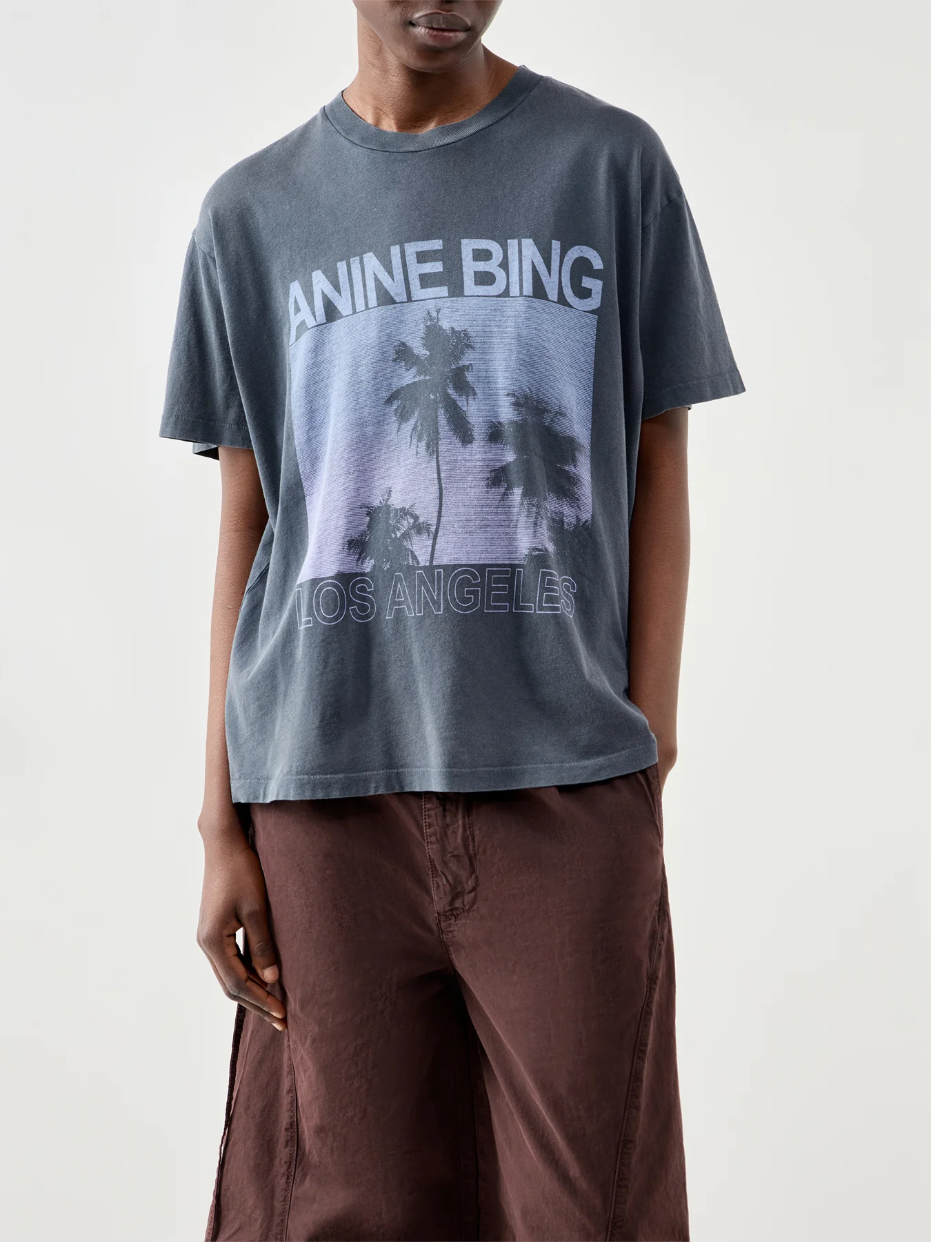 Cade Palms Graphic T-Shirt Black - Image 4