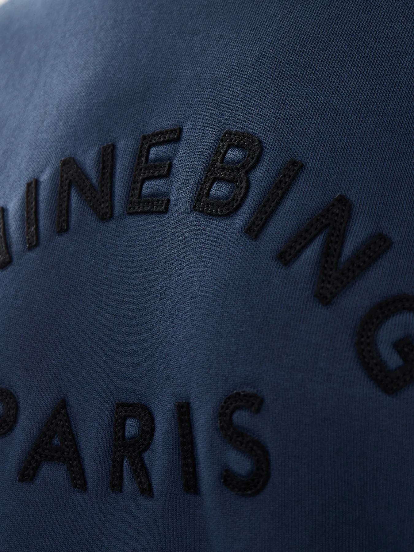 Jaci Sweatshirt Paris Cotton Dark Blue - Image 4