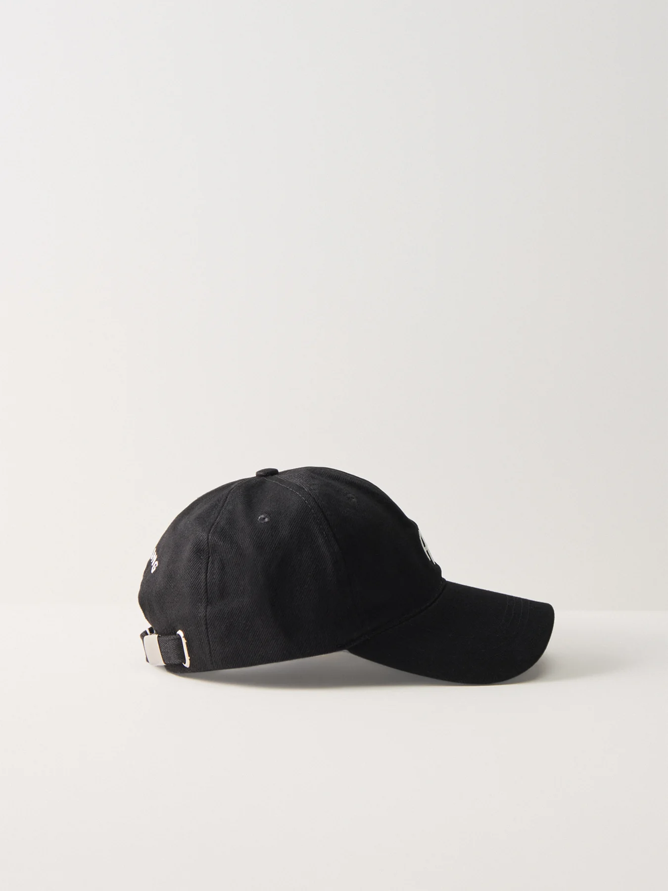 Jeremy Baseball Cap Black Denim - Image 2