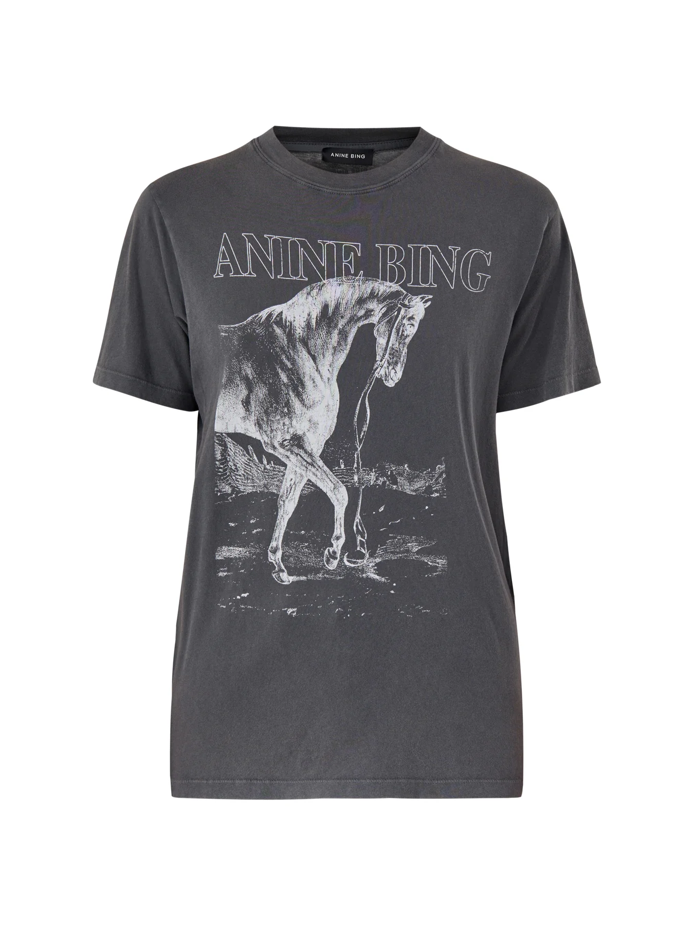 Lili Horse Graphic Tee Black
