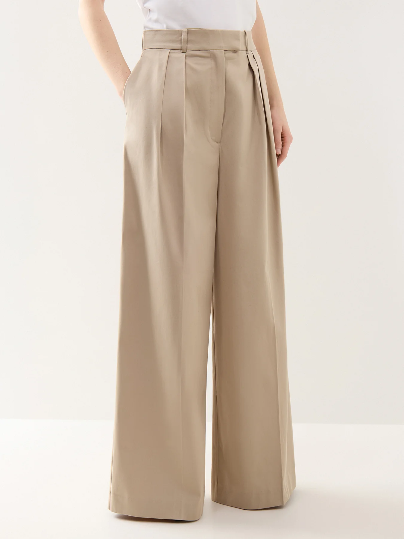 Lou Trouser Beige - Image 4