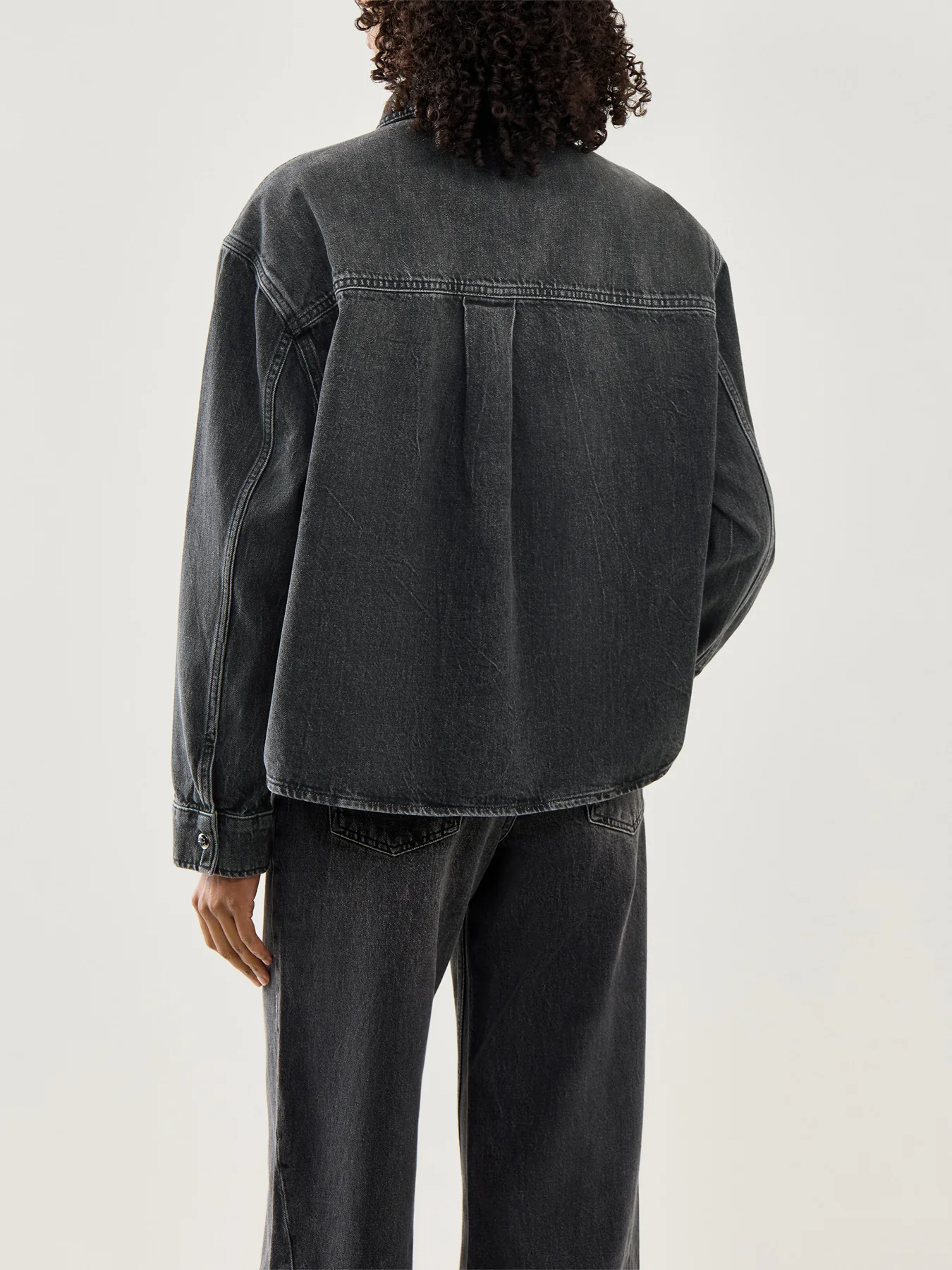 Paxton Shirt Washed Black - Image 5