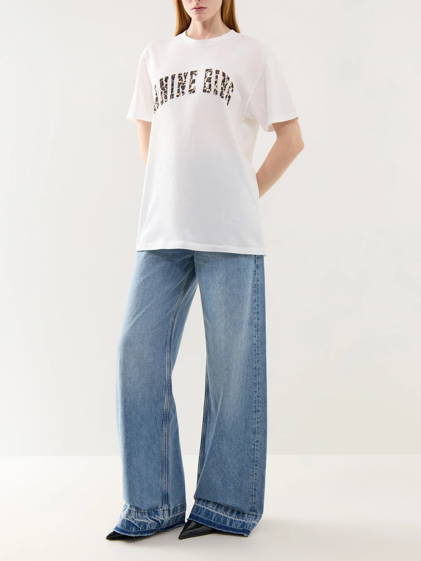 Walker Tee Anine Bing Leopard Cream - Image 2