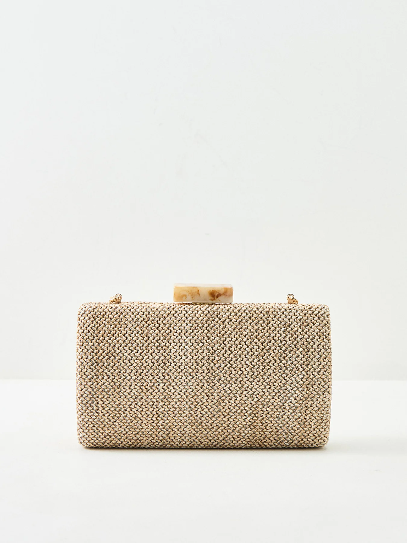 Clutch Bag with metal clasp - Image 3