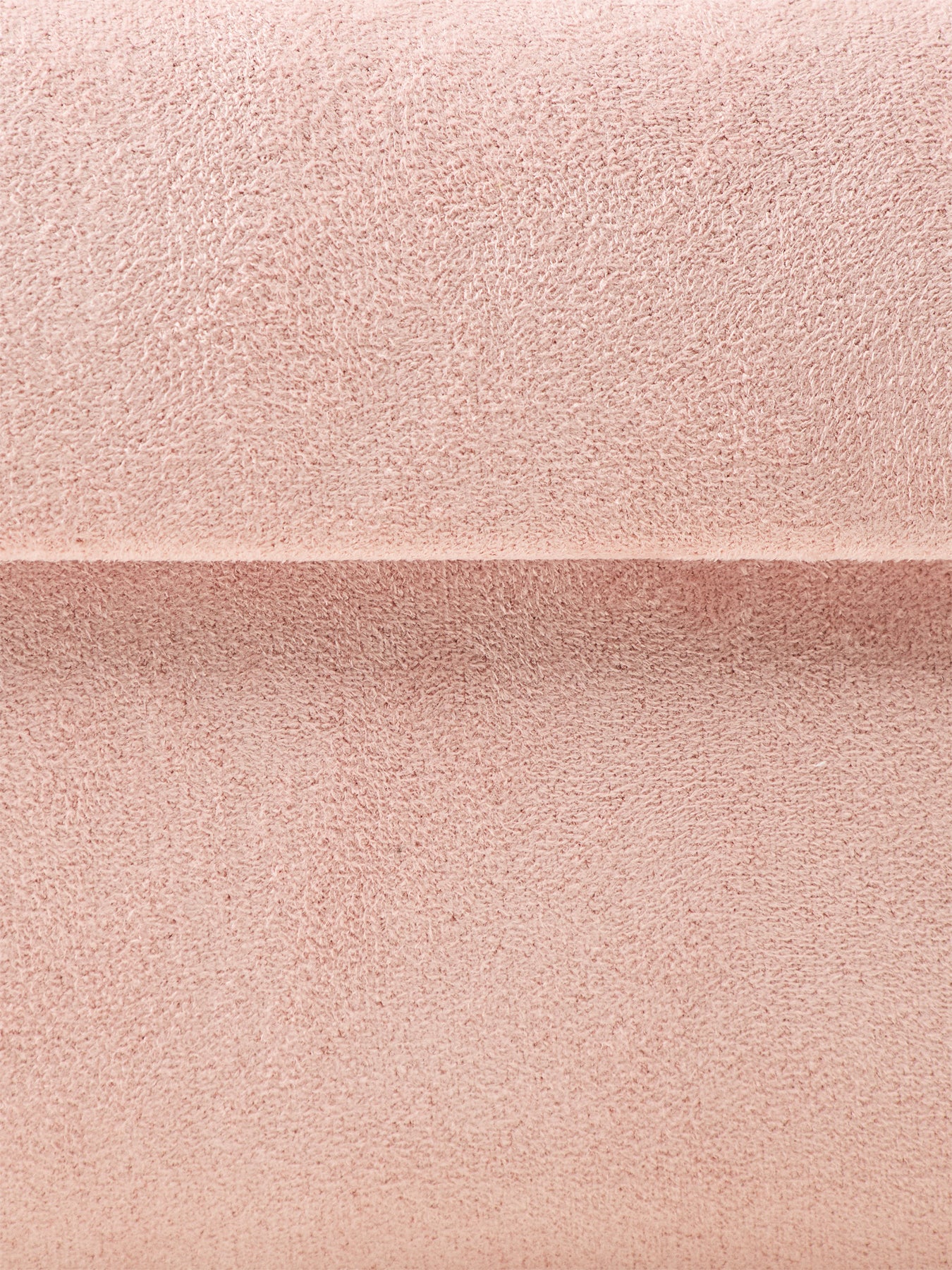 Suede Foldover Clutch Beige - Image 5