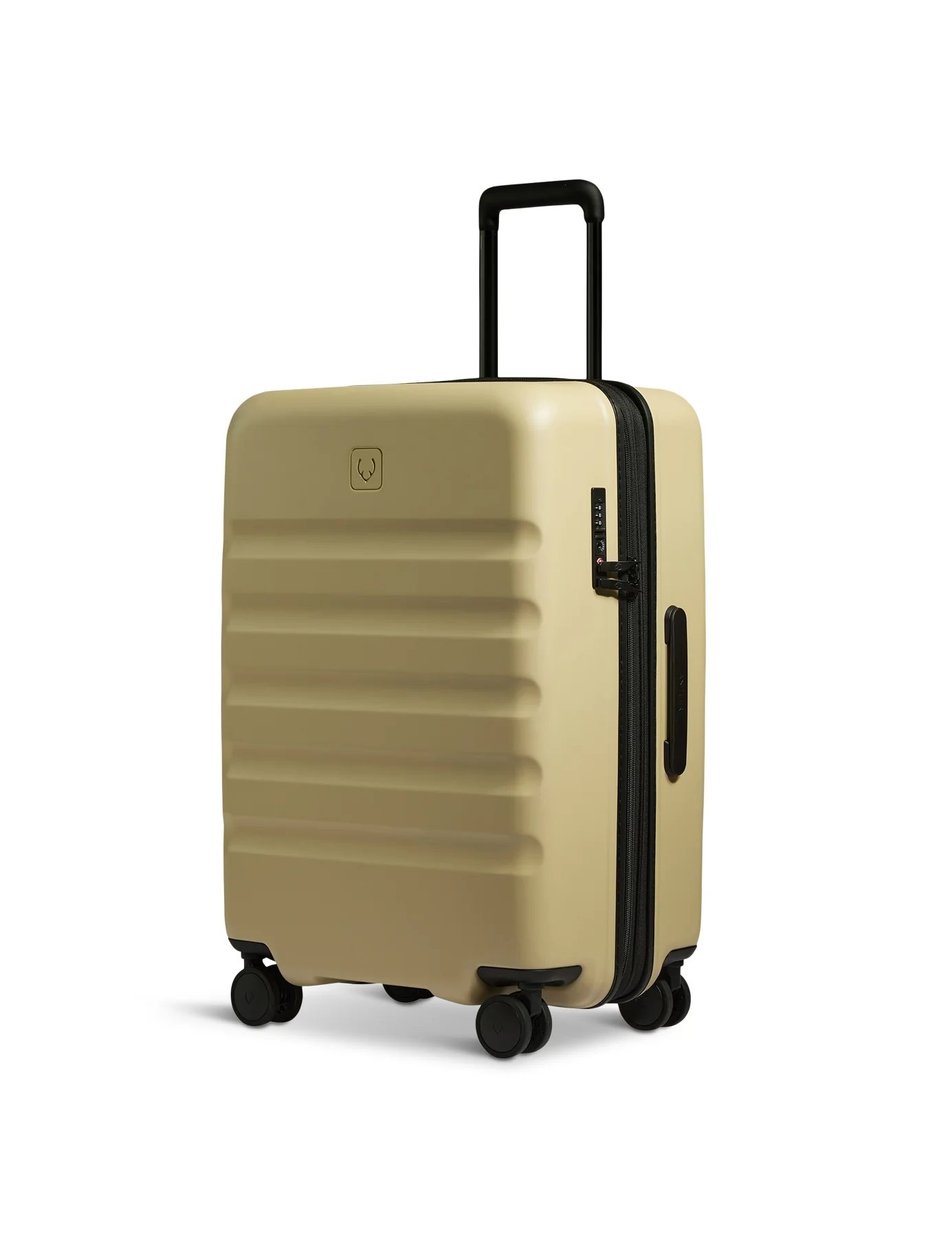 Yellow Icon Stripe Spin Suitcase 66cm - Image 3