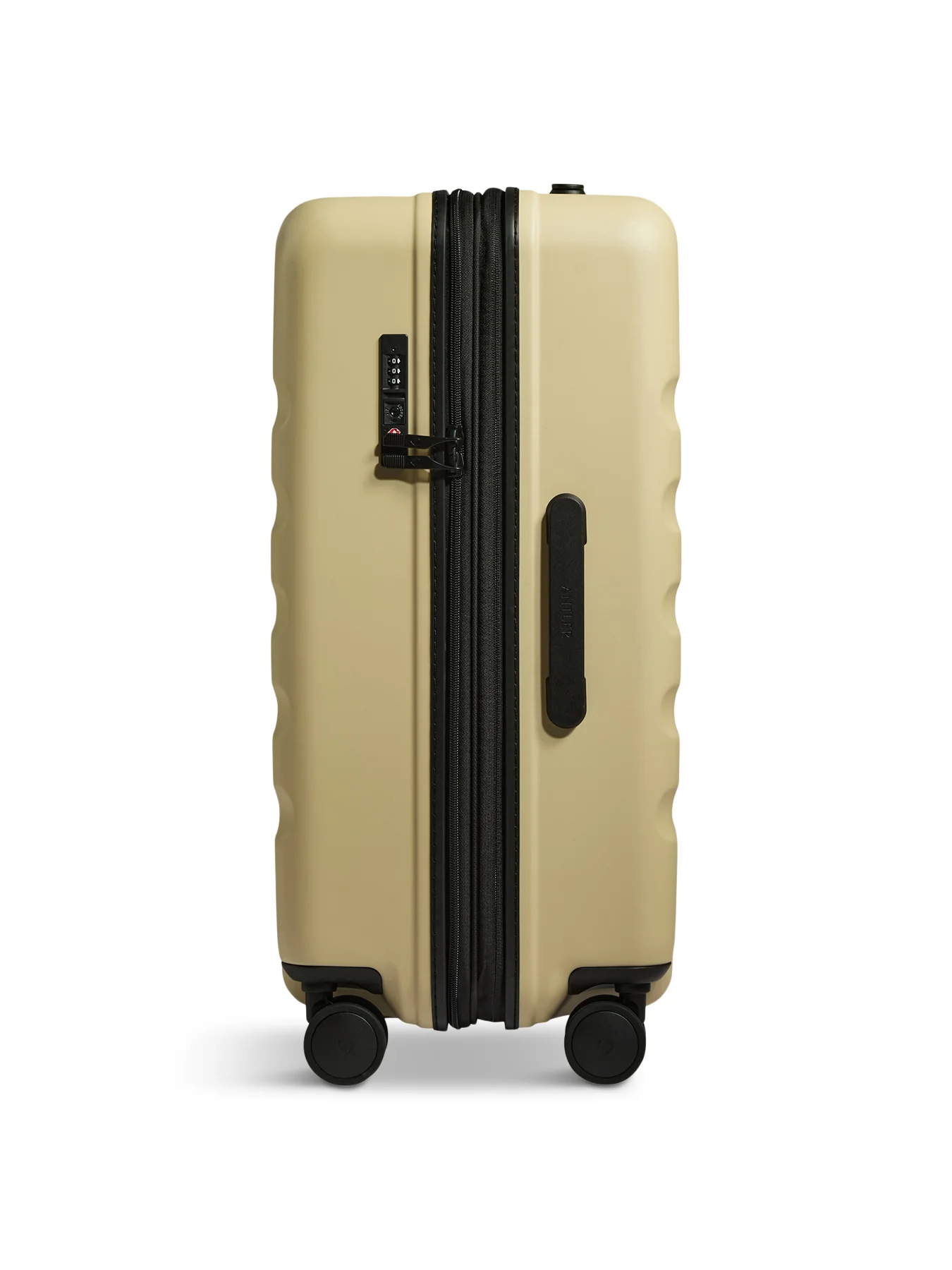 Yellow Icon Stripe Spin Suitcase 66cm - Image 4