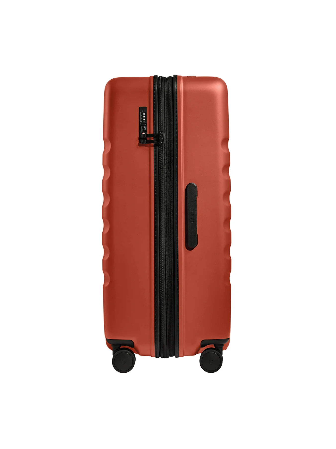 Icon Stripe Large Expandable Suitcase Red 81cm - Image 3
