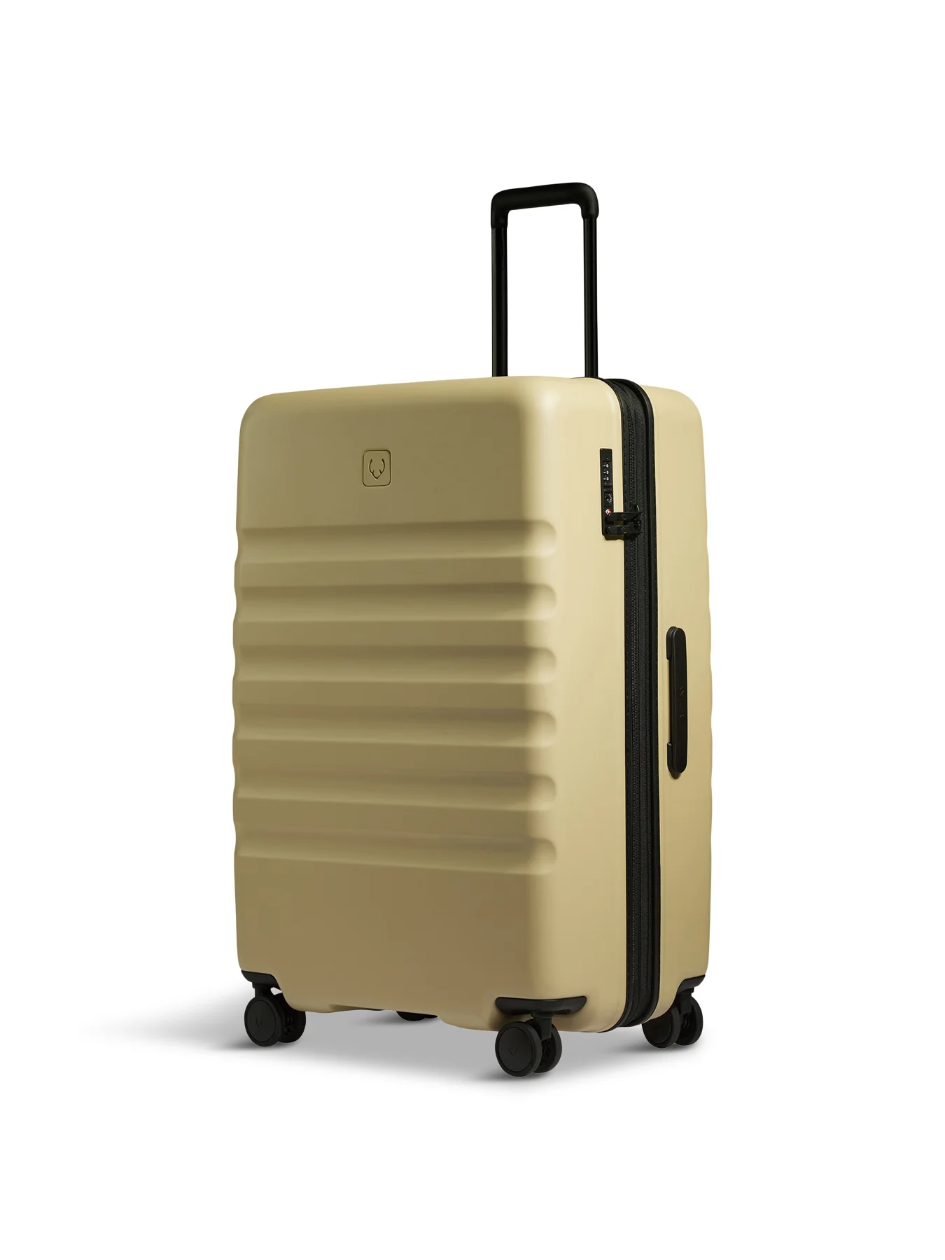 Yellow Icon Stripe Spin Suitcase 78cm - Image 3
