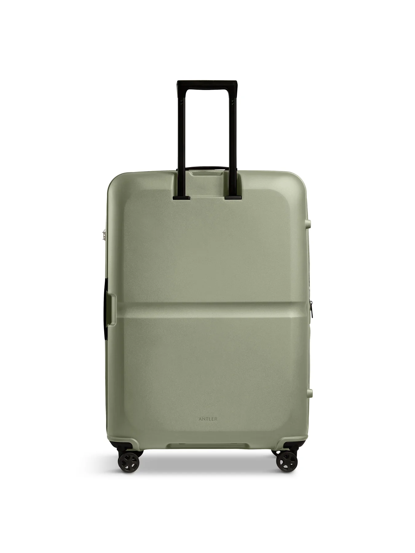 Green Single Stripe Spin Suitcase 81cm - Image 2