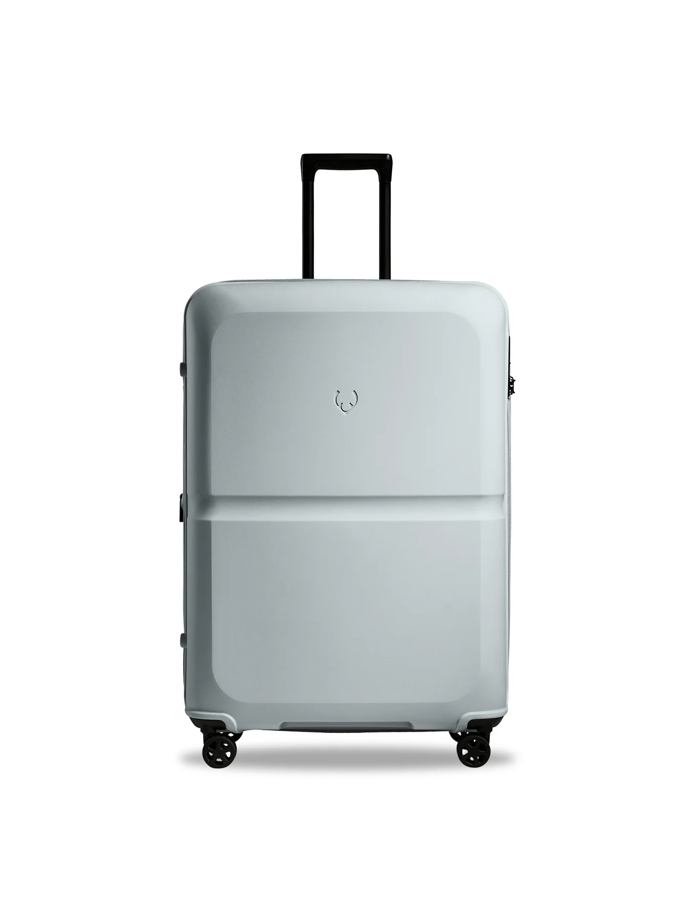 Single Stripe Large Expandable Suitcase Blue 81cm