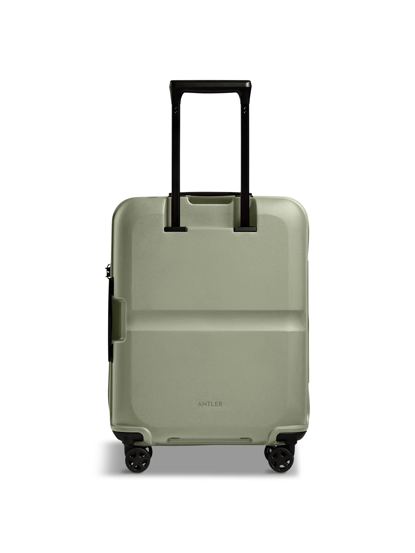 Green Single Stripe Spin Suitcase 55cm - Image 3