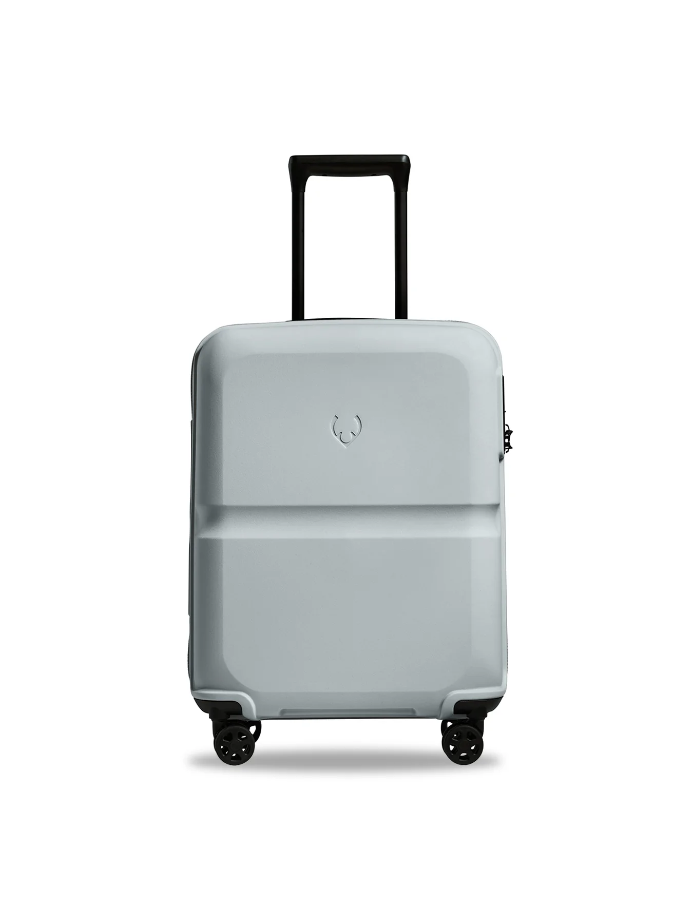 Single Stripe Cabin Suitcase Blue 55cm