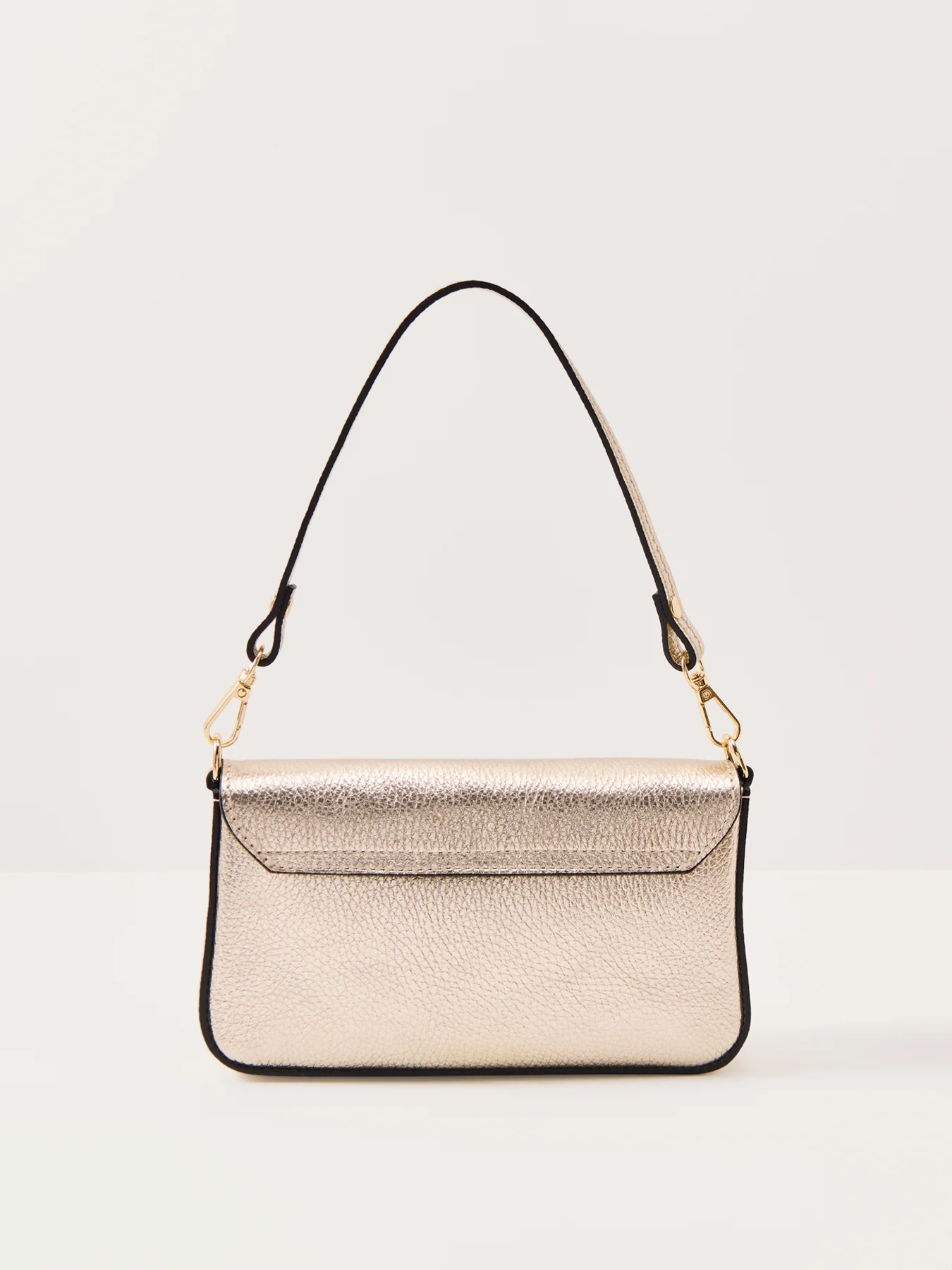 Munro Leather Bag Gold - Image 3