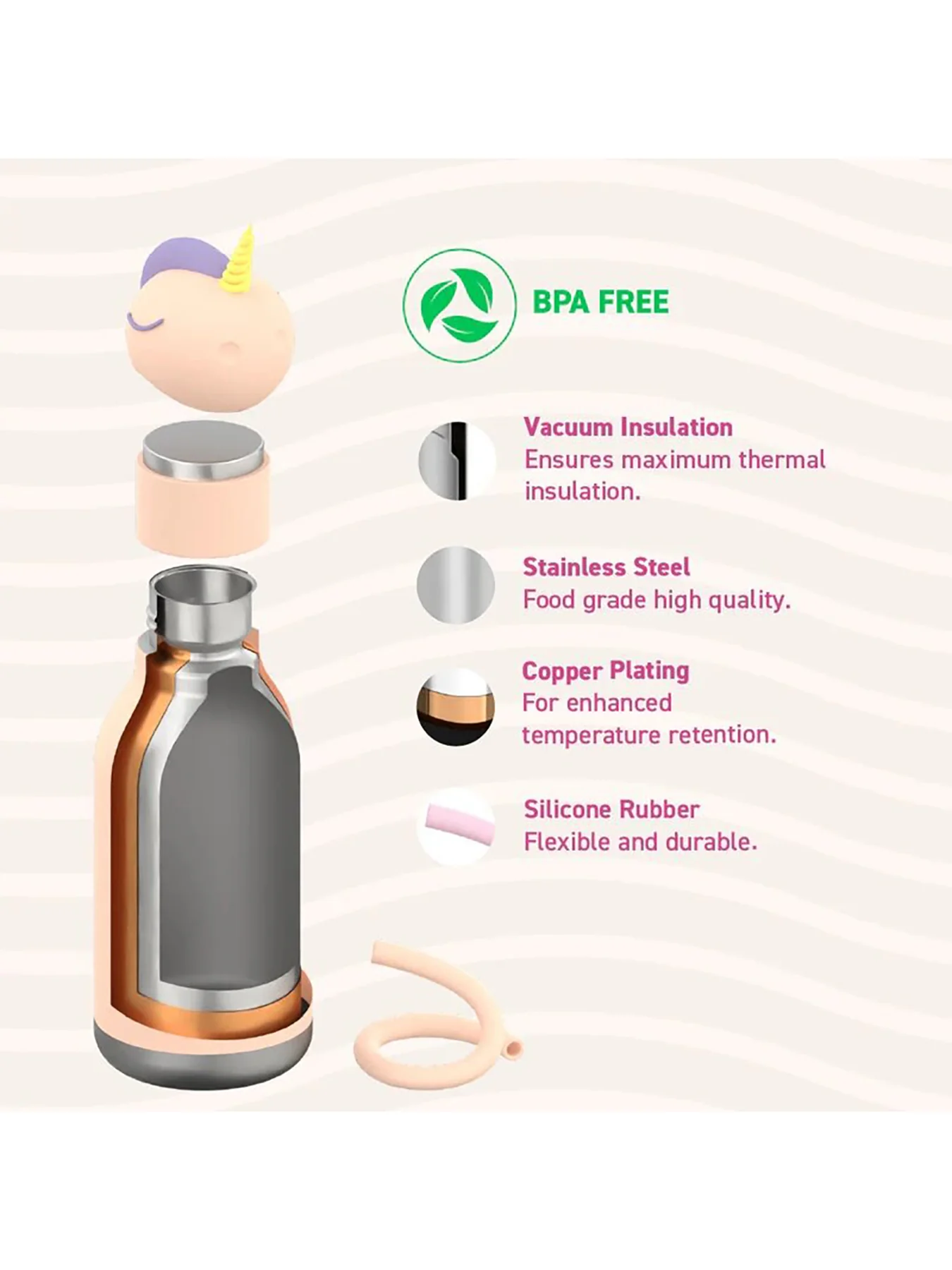 Unicorn Bestie Bottle - Image 2