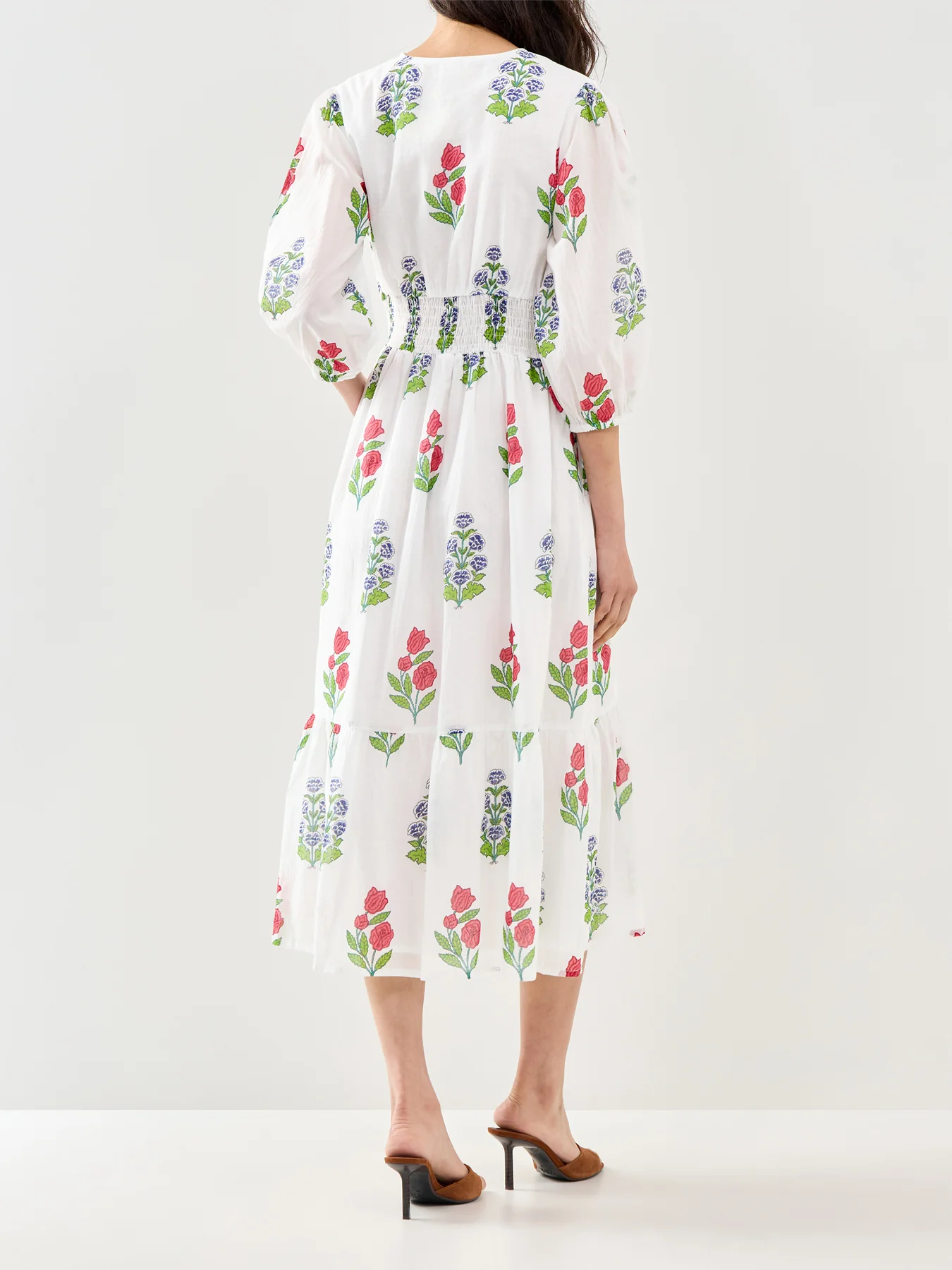 Jyoti Organic Cotton Midi Dress - Image 5