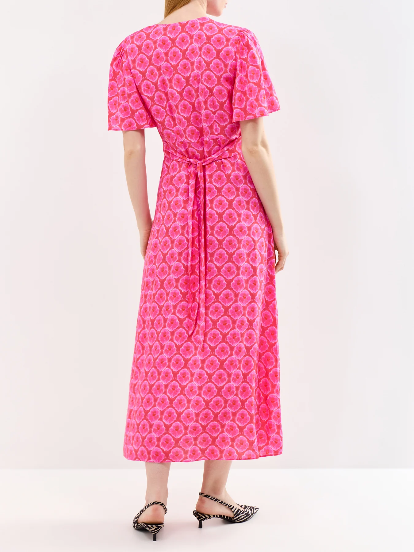 Mimi EcoVero Maxi Dress Pink - Image 5