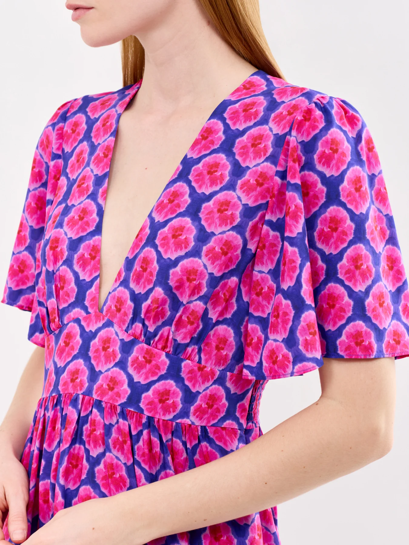 Sylvie EcoVero Maxi Dress Pink - Image 3