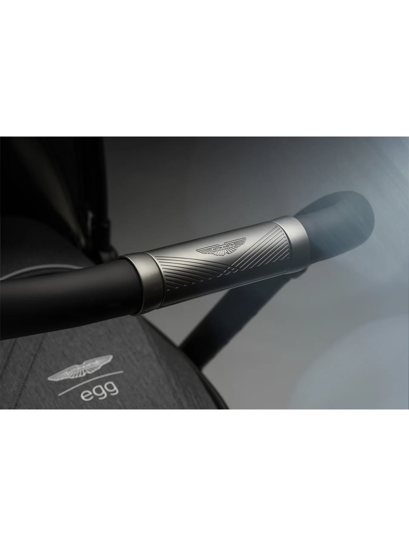 Luxury Egg3 x Aston Martin Stroller & Carrycot Set in Classic Grey – Limited Edition - Image 4