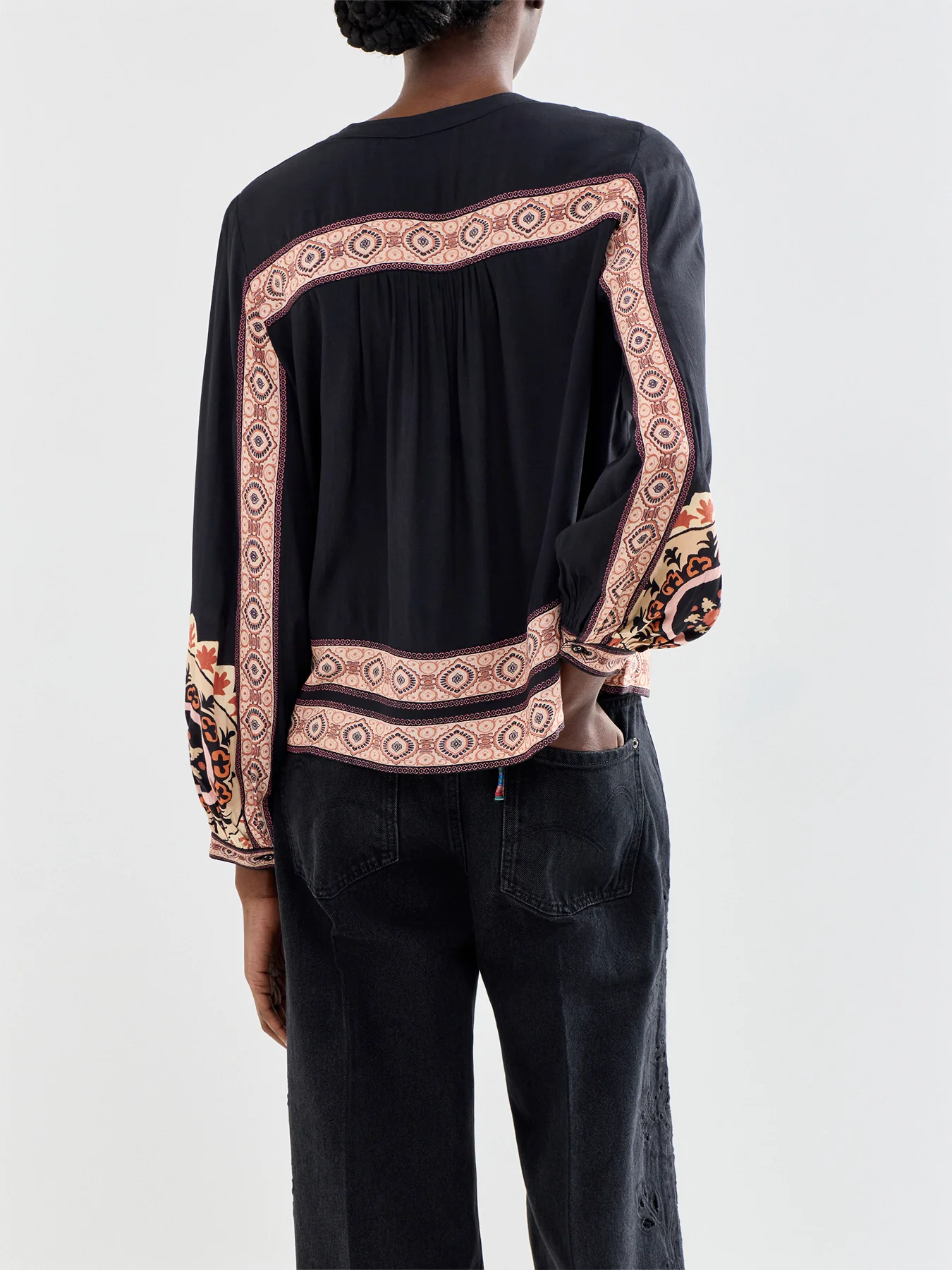 Valda Printed Blouse Multi - Image 5
