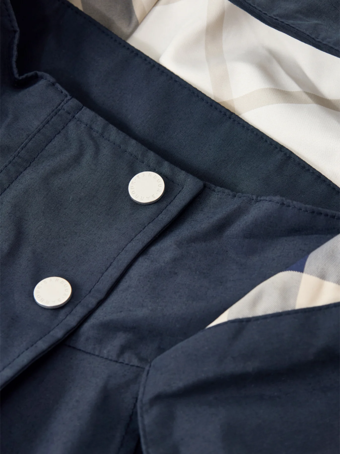 Devlin Waterproof Jacket Navy - Image 3