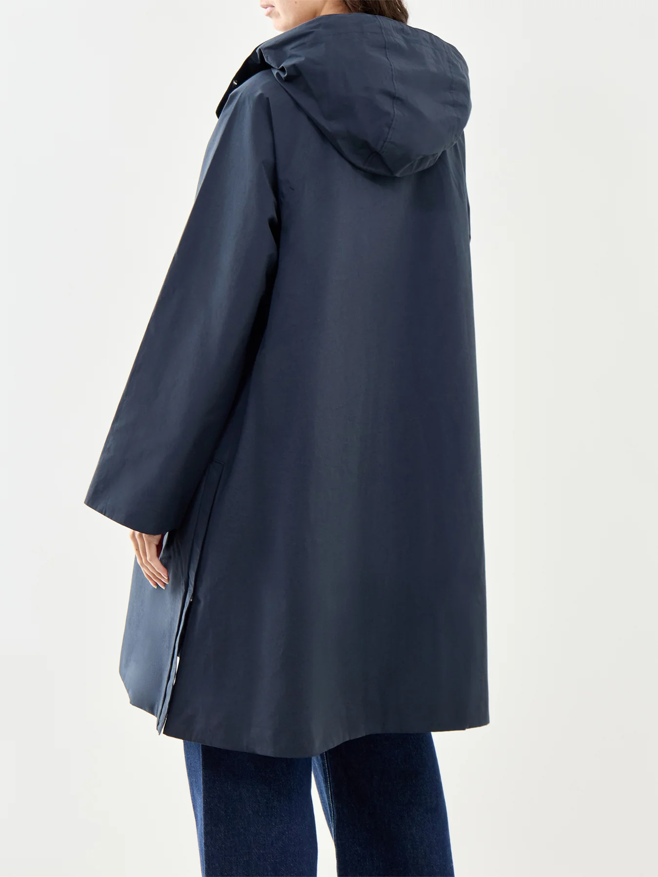 Devlin Waterproof Jacket Navy - Image 5