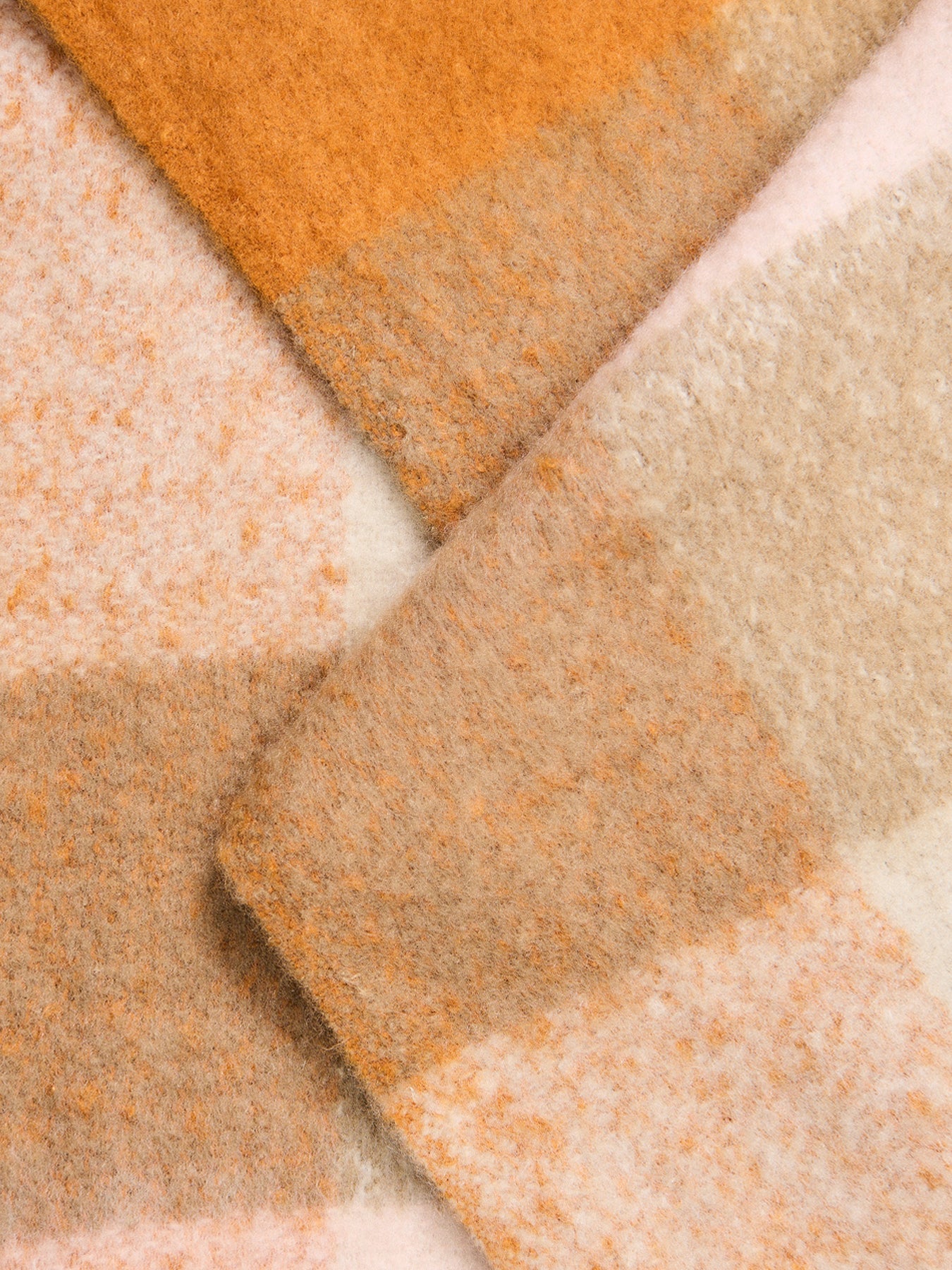 Marie Scarf Mustard Check - Image 3