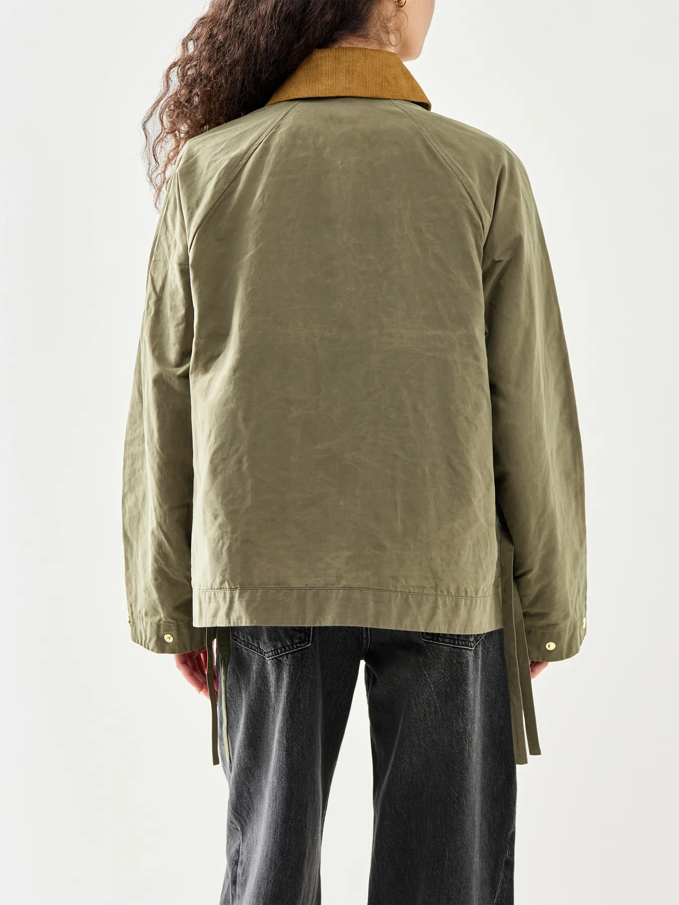 Medland Showerproof Jacket Green - Image 5