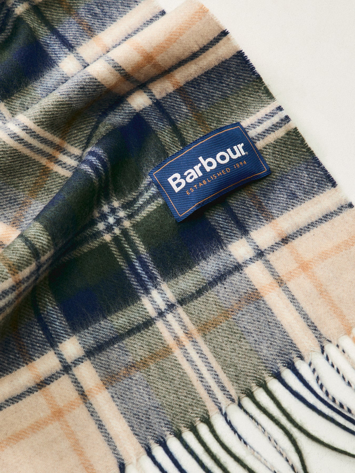 New Check Tartan Scarf - Image 3