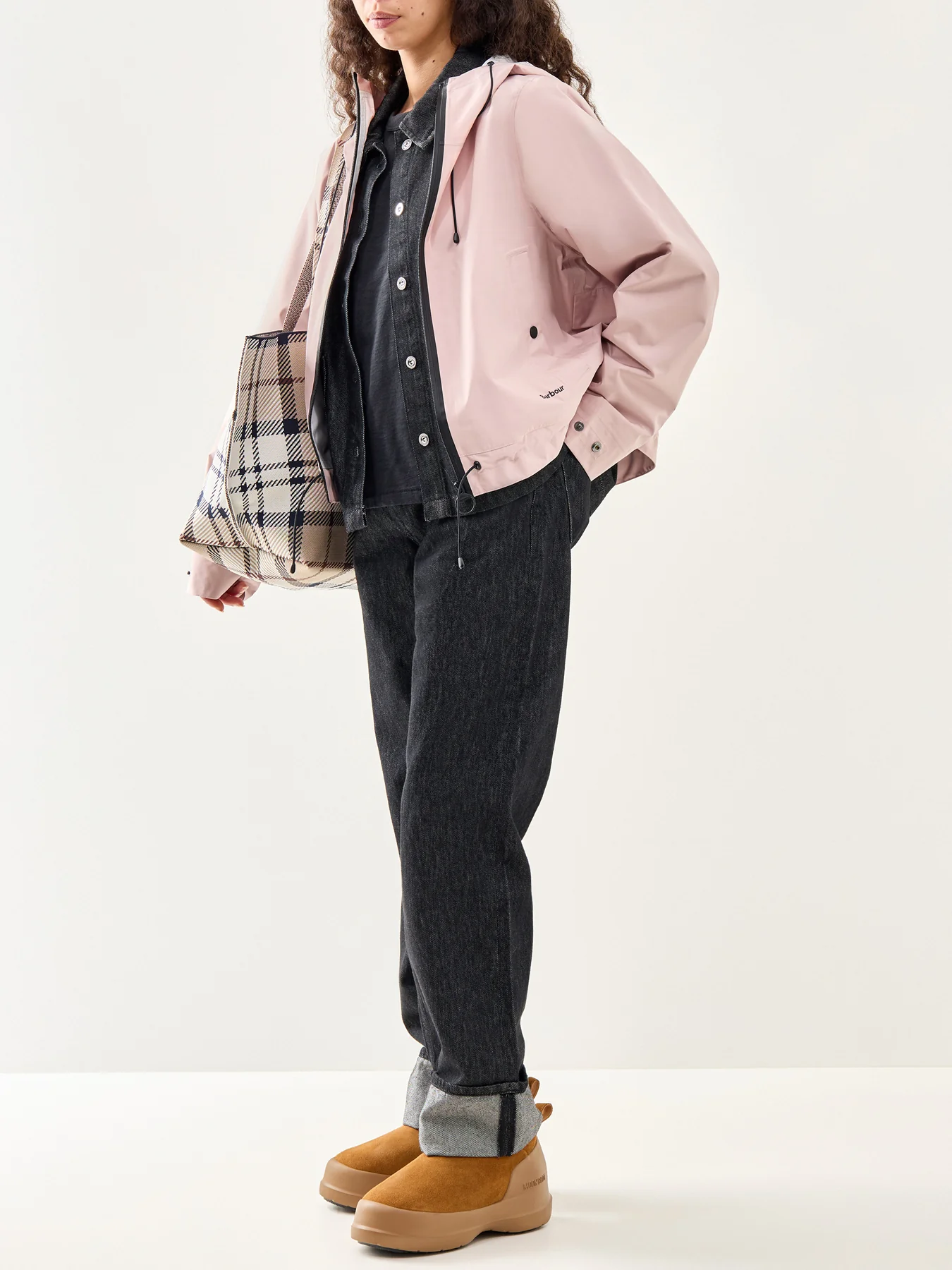 Thorpe Waterproof Jacket Pink - Image 2