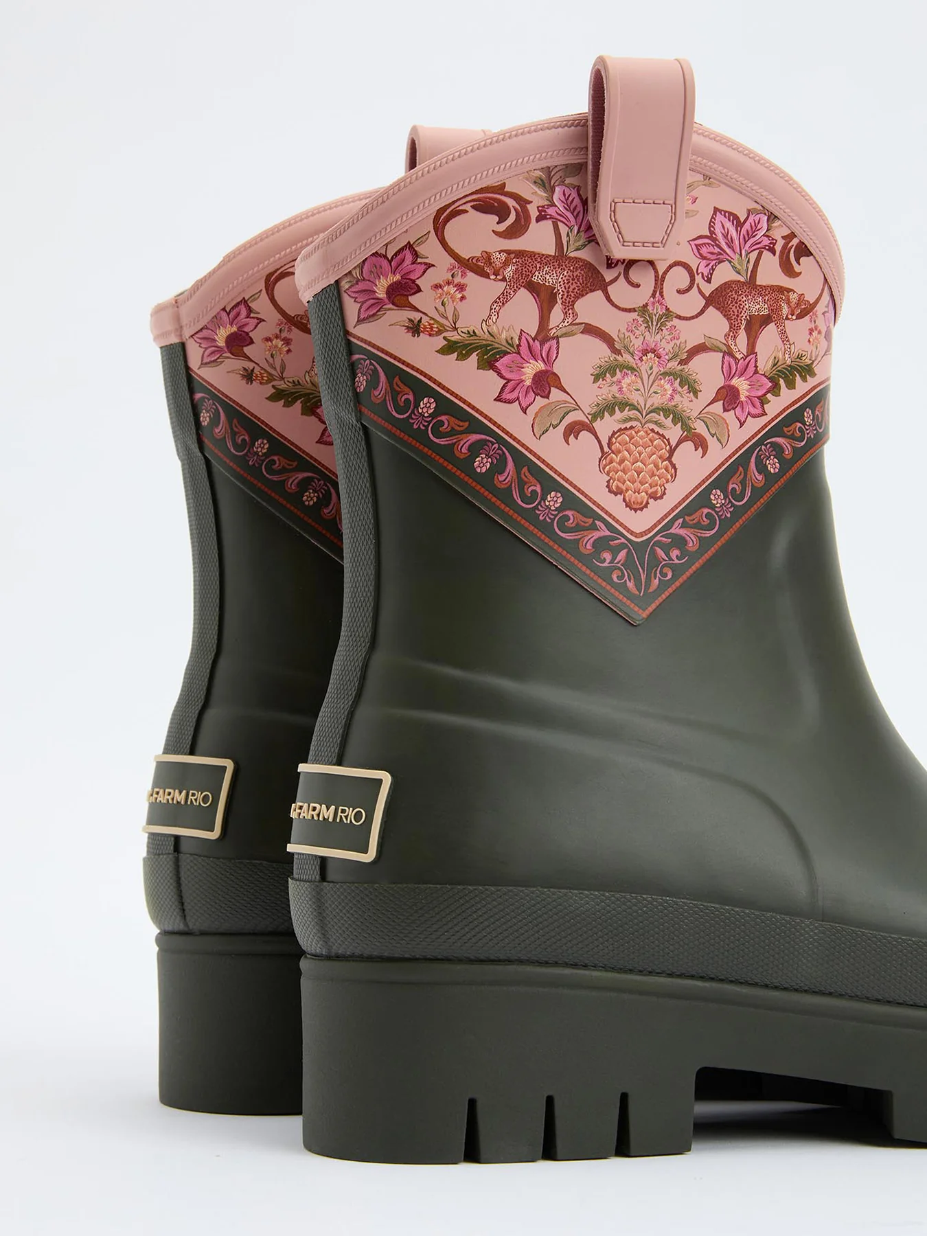 Barbour X Farm Rio Thais Short Welly - Image 3