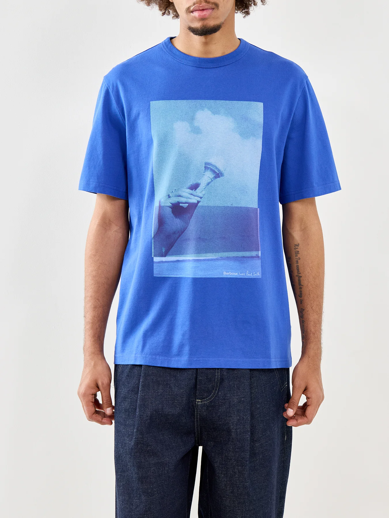Paul Smith Loves Barbour Scoop Graphic T-Shirt - Image 4