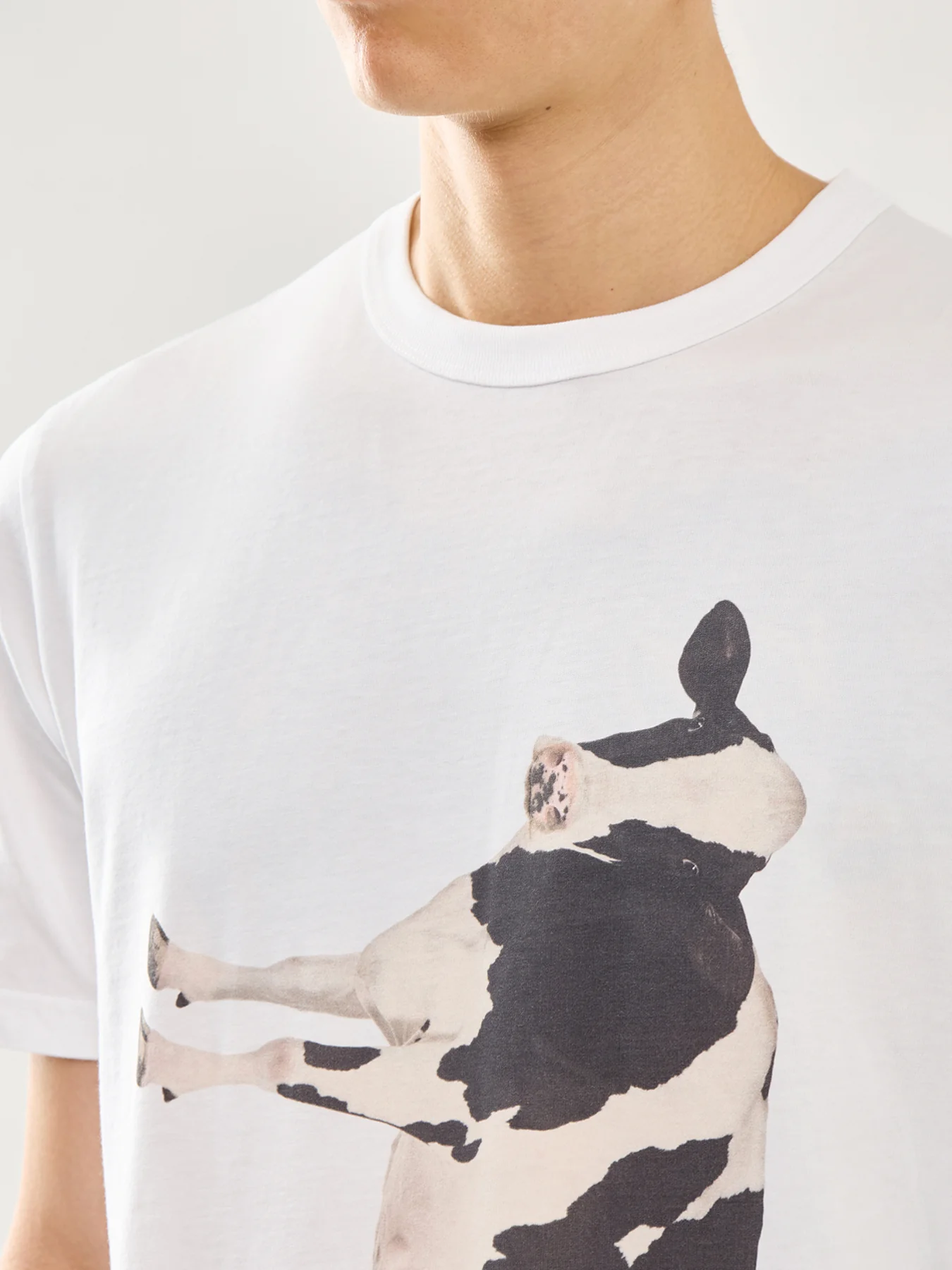 Paul Smith Loves Barbour Logo T-Shirt White - Image 3
