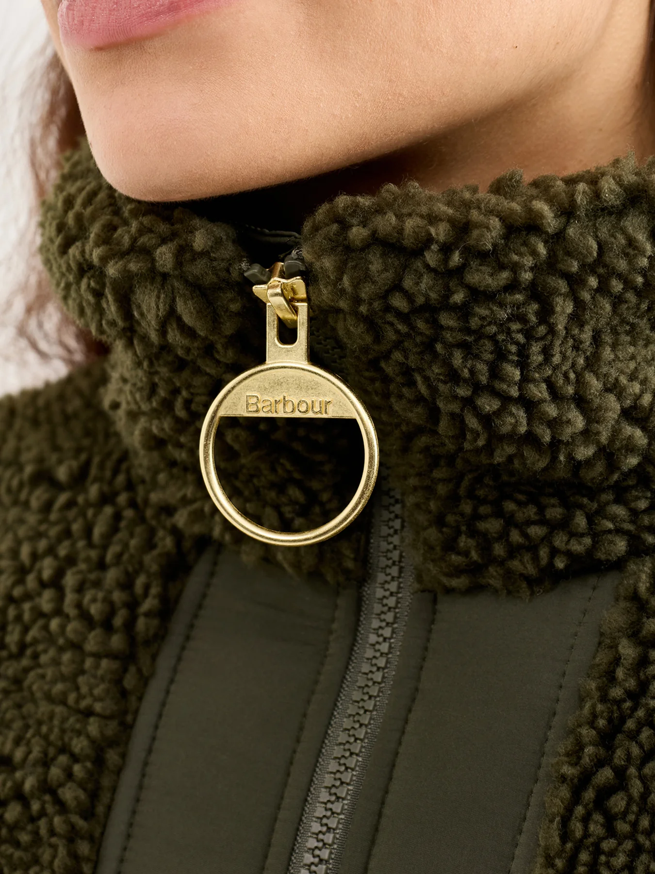 Brawby Fleece Olive - Image 3