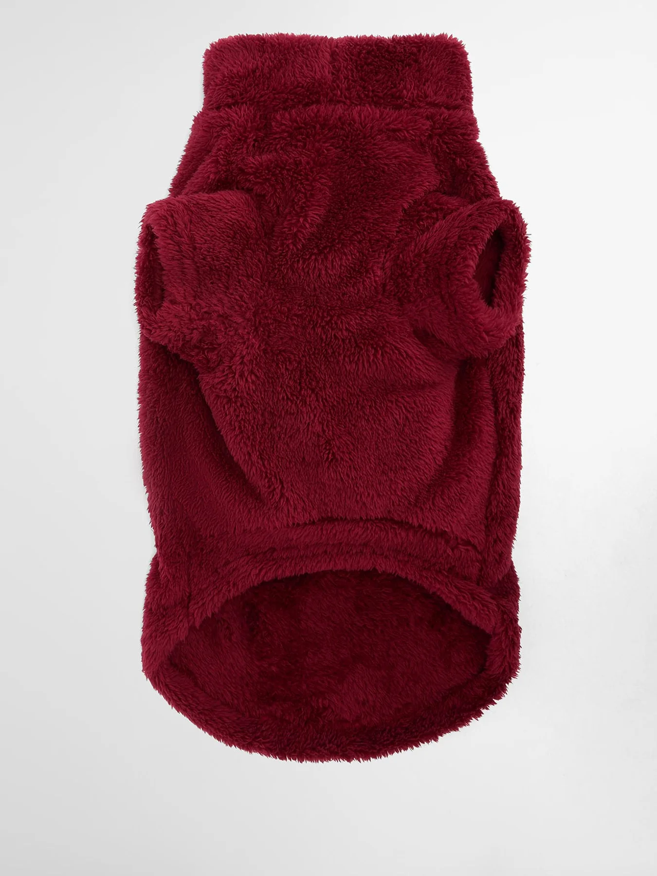 Barbour Brindle Fleece Dog Jumper Red Small - Image 3