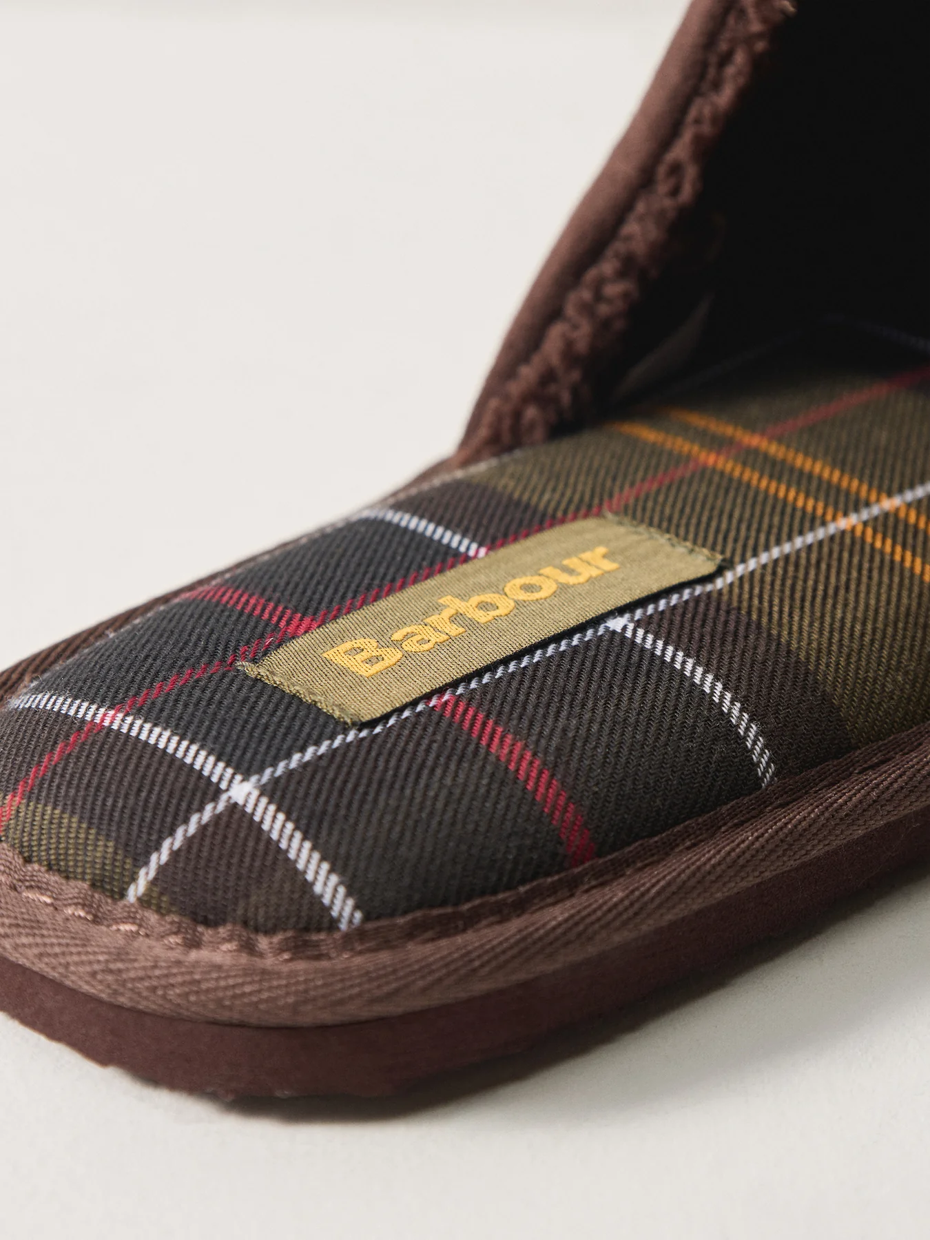 Everitt Mule Slippers Navy Brown - Image 3