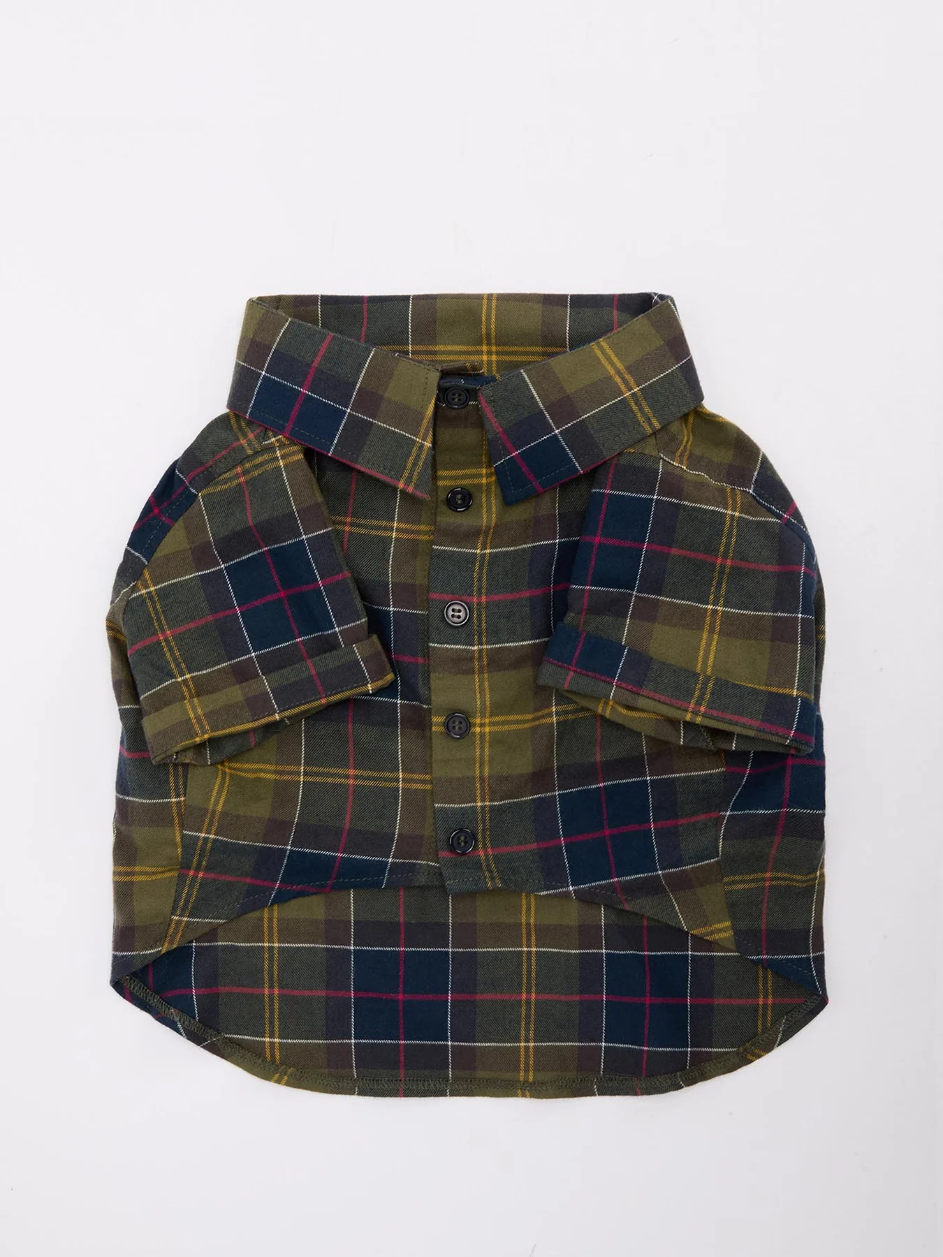 Barbour Fortrose Dog Shirt Classic Tartan Medium - Image 3