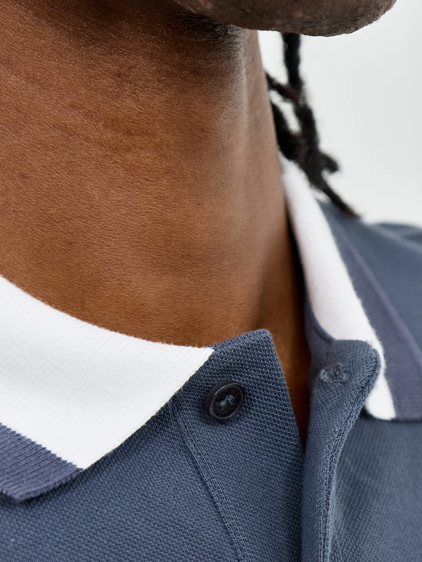 Barbour International Amped Cotton Polo Shirt Grey - Image 3