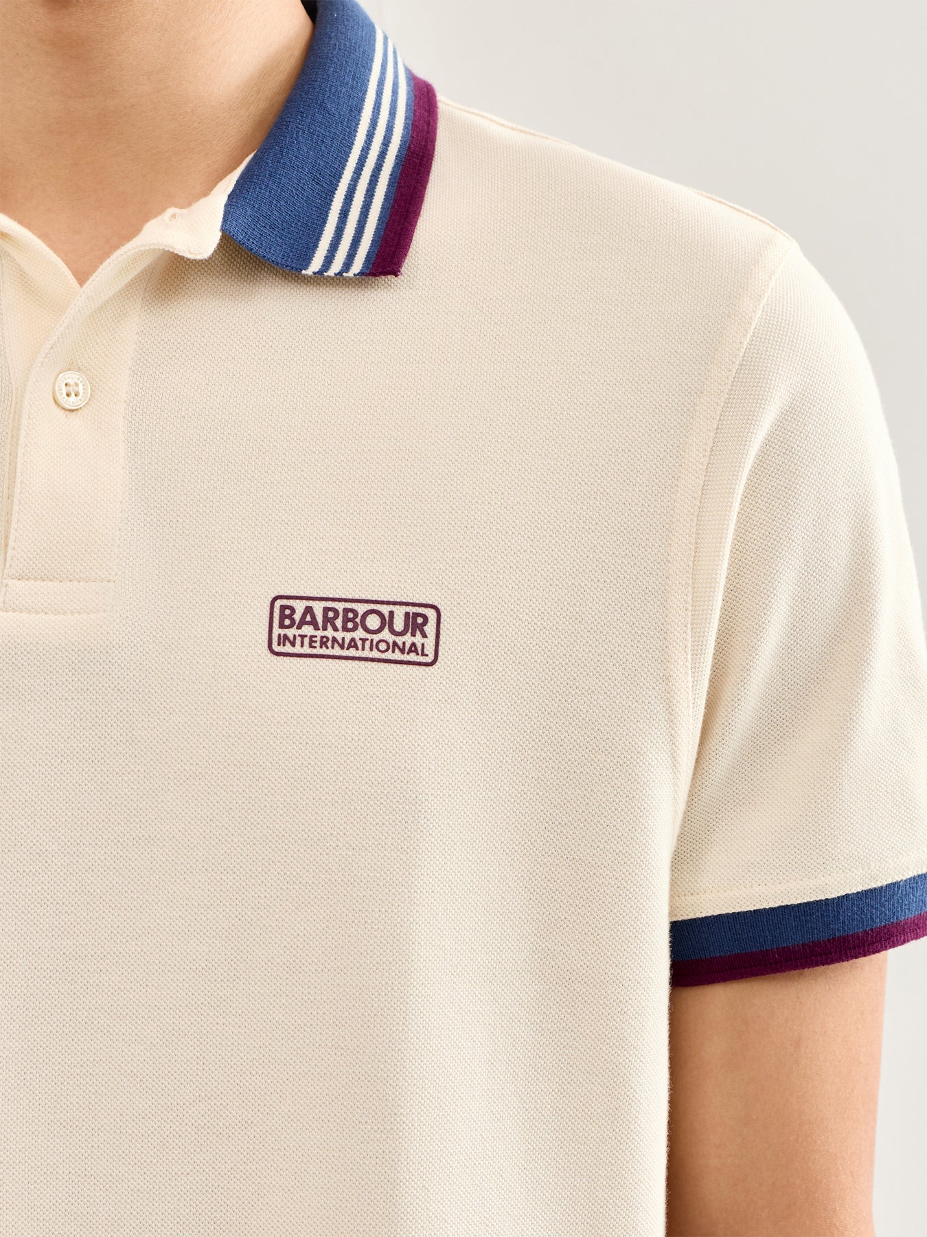 Francis Polo Shirt Cream - Image 3